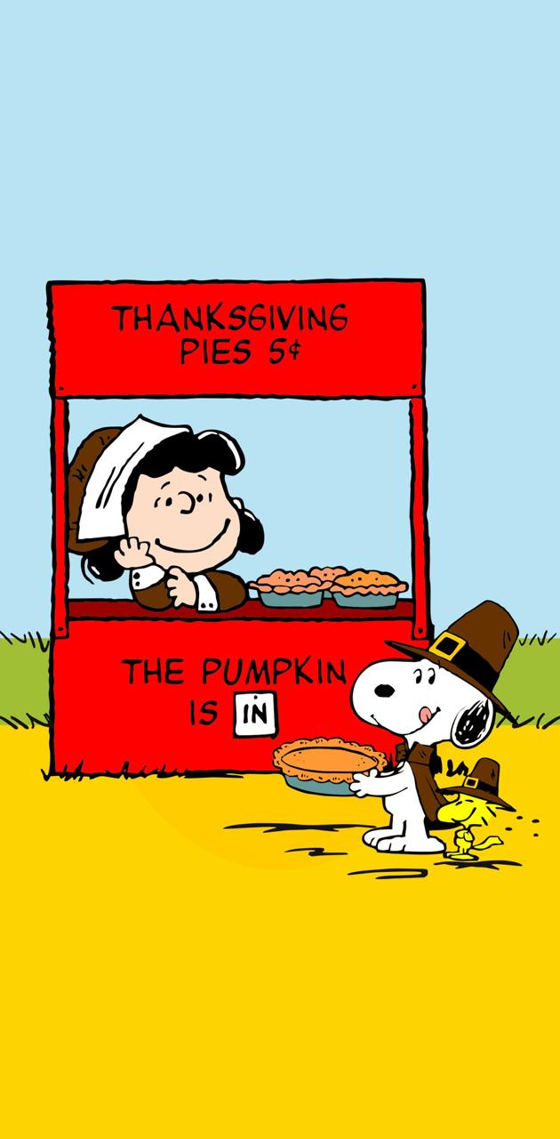 Snoopy Thanksgiving wallpaper