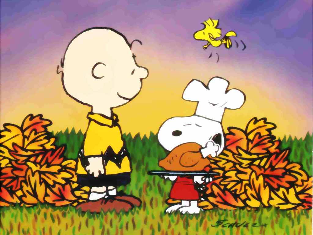 Free Snoopy Thanksgiving Wallpaper