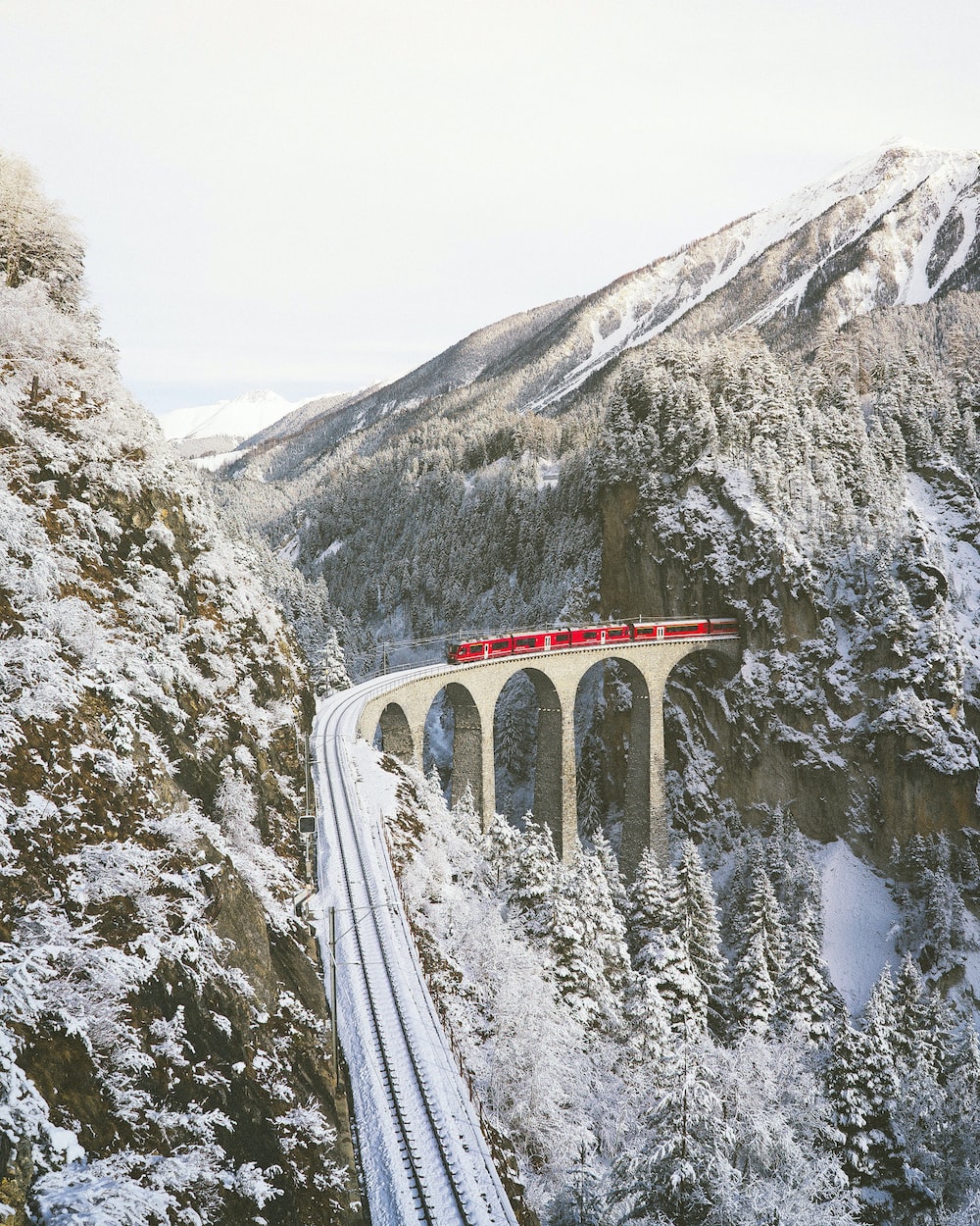 Snow Train Picture. Download Free Image