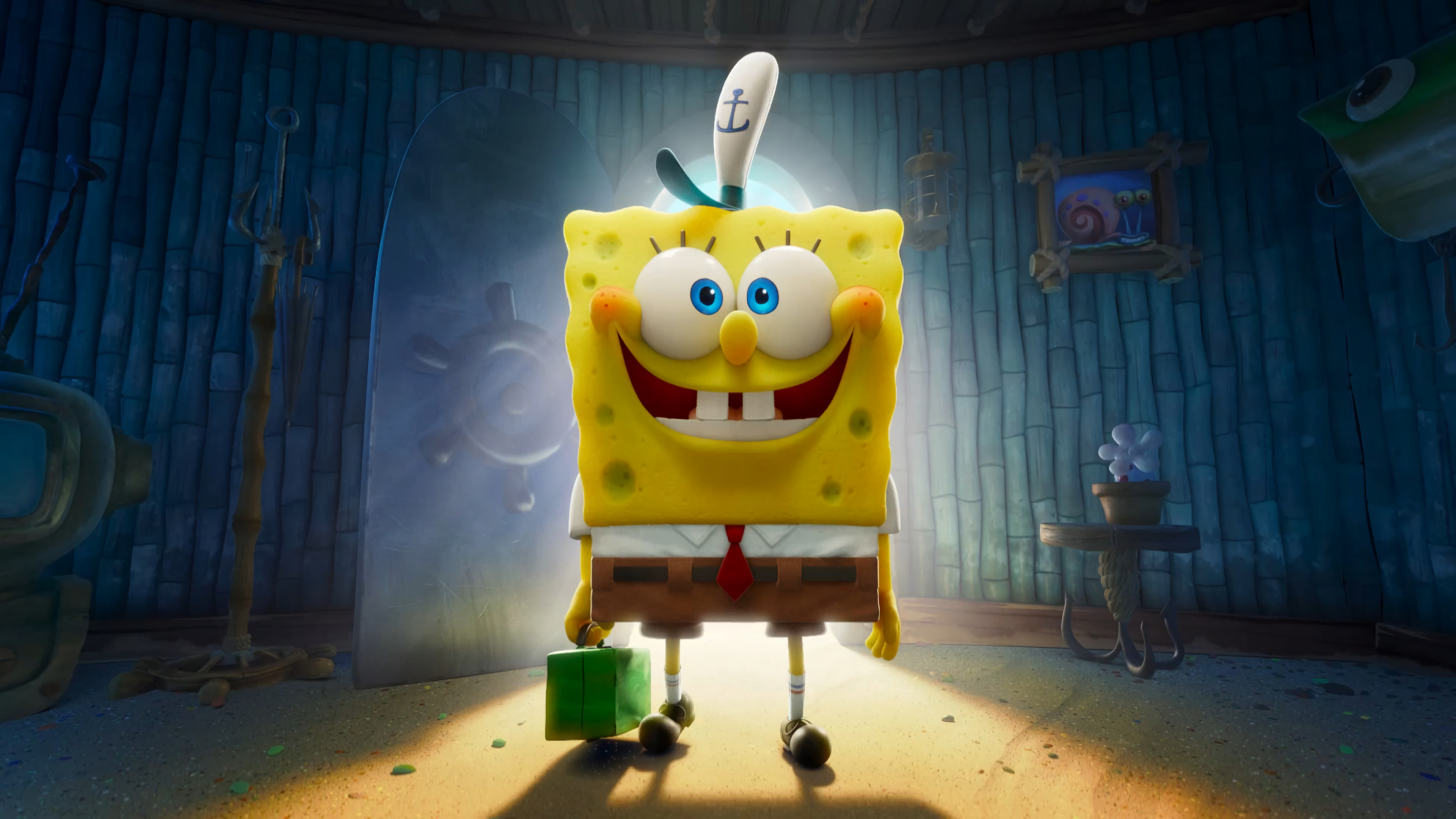 SpongeBob Wallpaper and Background 4K, HD, Dual Screen