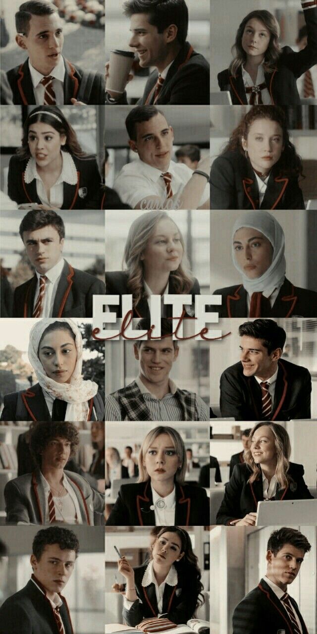 ELITE Carla Samuel Polo Lu Nadia. Elite, Tv series, Netflix