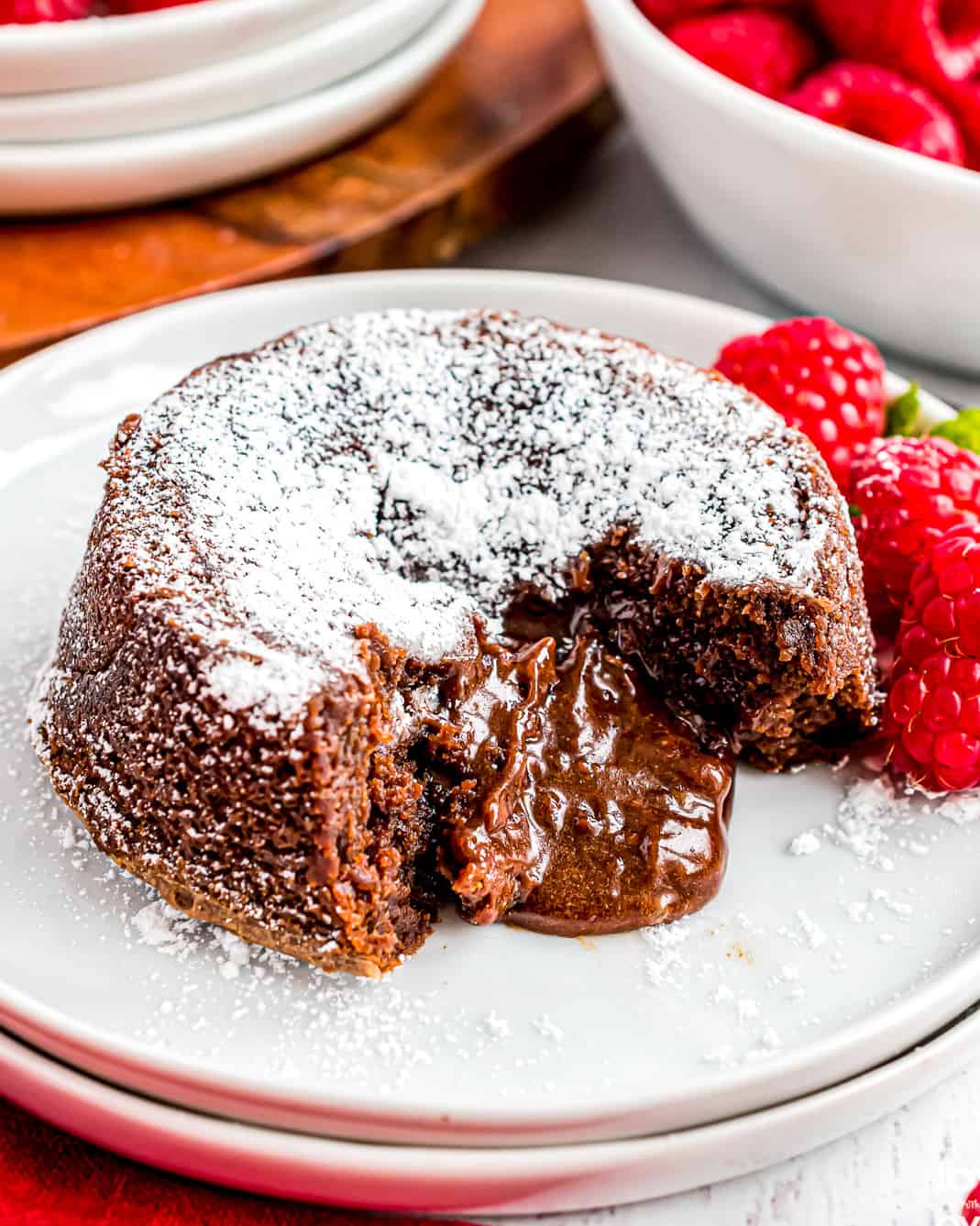 Molten Chocolate Lava(Easy Recipe) From The Oven