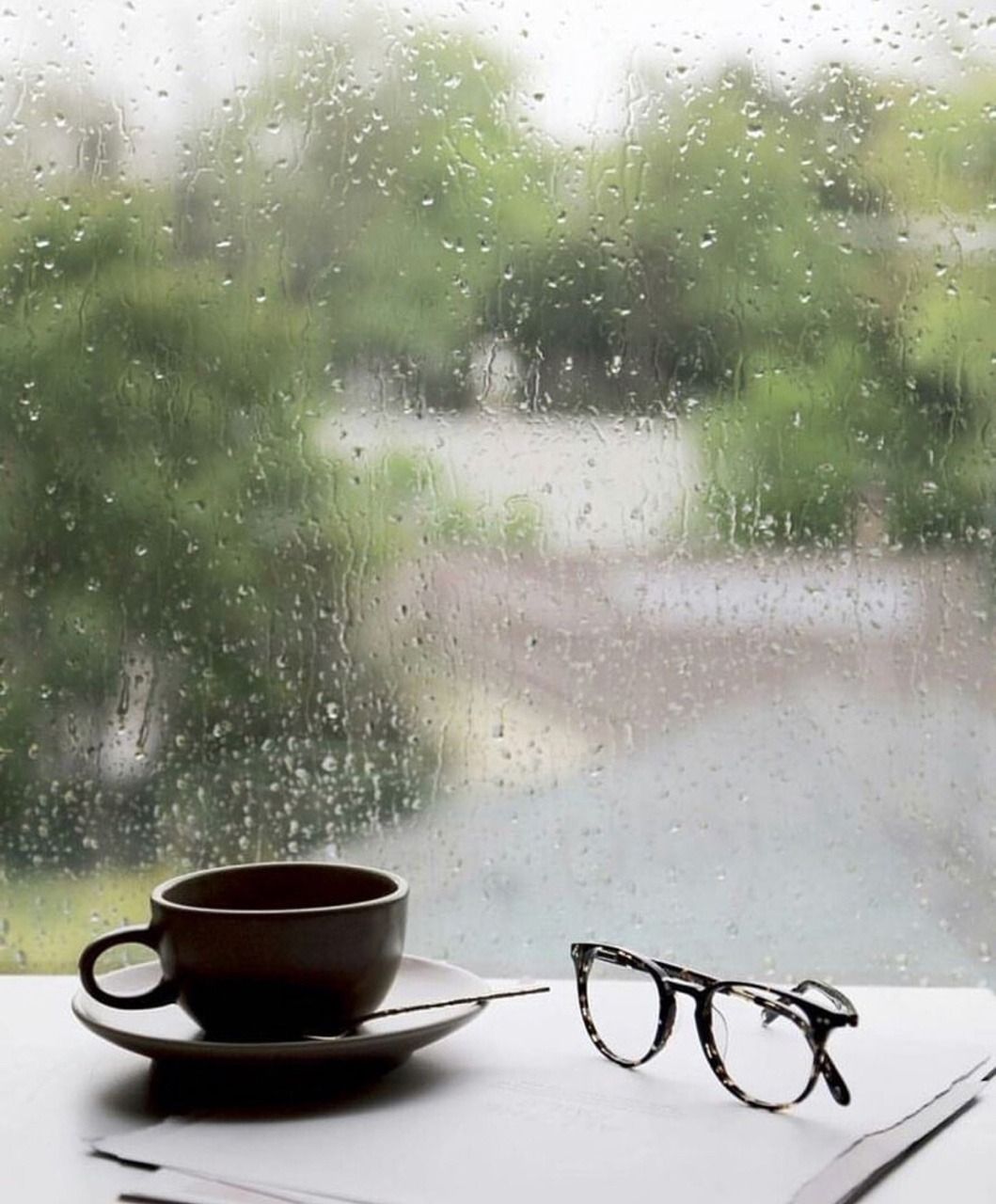 Rain and Coffee. Rain and coffee, Rainy day photography, Rainy wallpaper