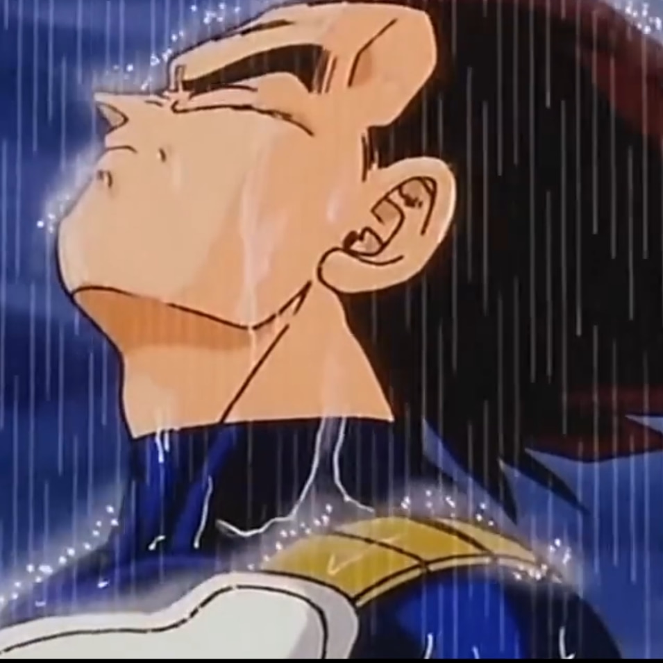 Steam Workshop::Vegeta in the Rain