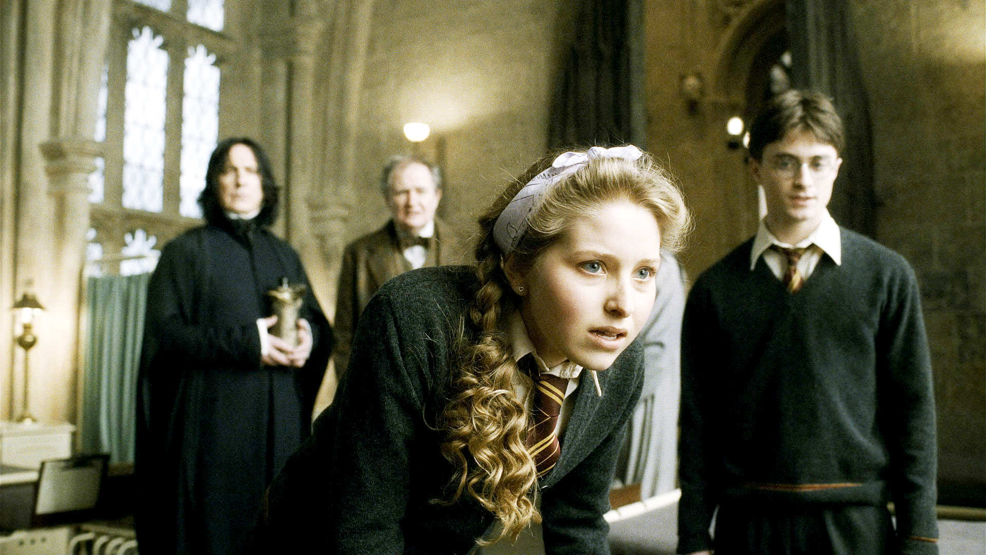Lavender Brown with Harry Potter Brown Photo