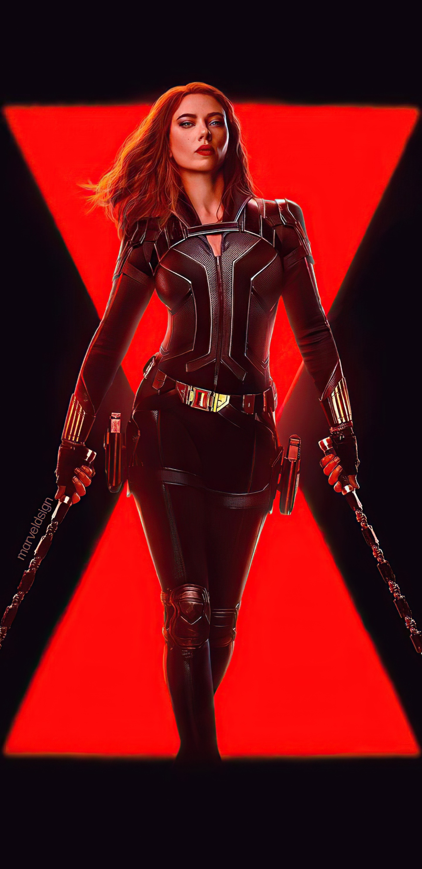 Wallpaper / Movie Black Widow Phone Wallpaper, Natasha Romanoff, Scarlett Johansson, 1440x2960 free download