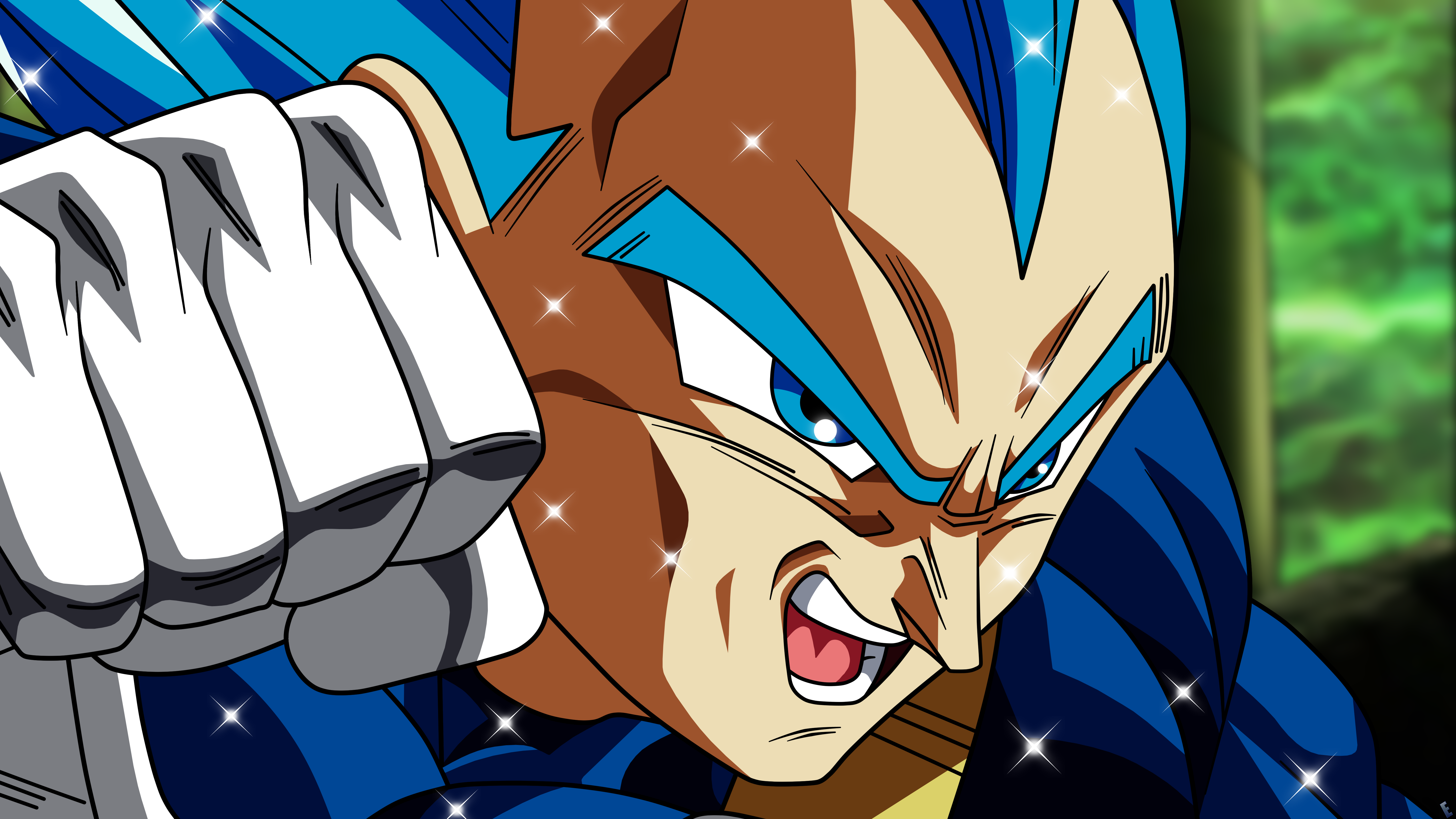 Vegeta SSJ BLUE Full Pawer