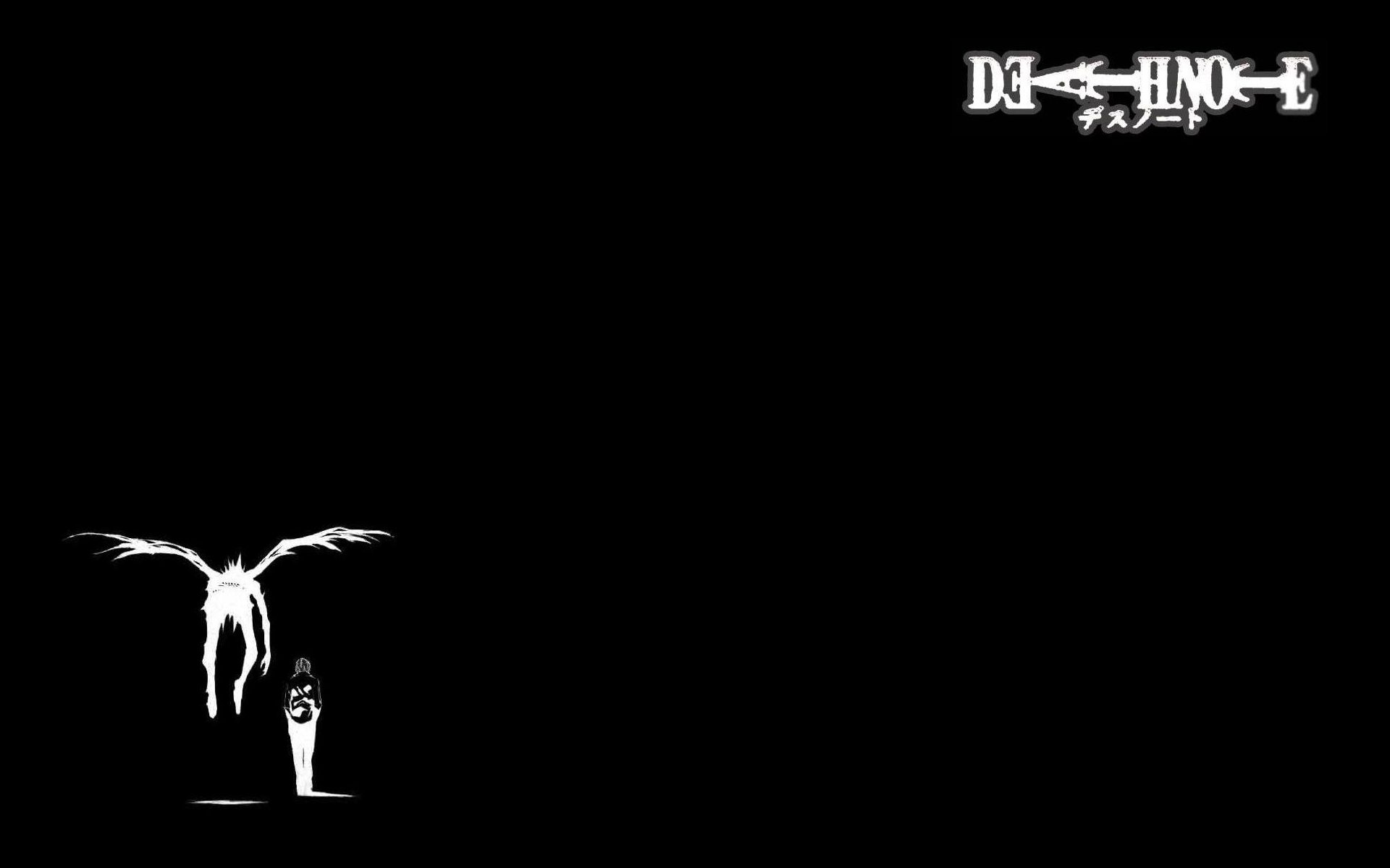 death, Note, Light, Wings, Ryuk, Yagami, Light, Simple, Background Wallpaper HD / Desktop and Mobile Background