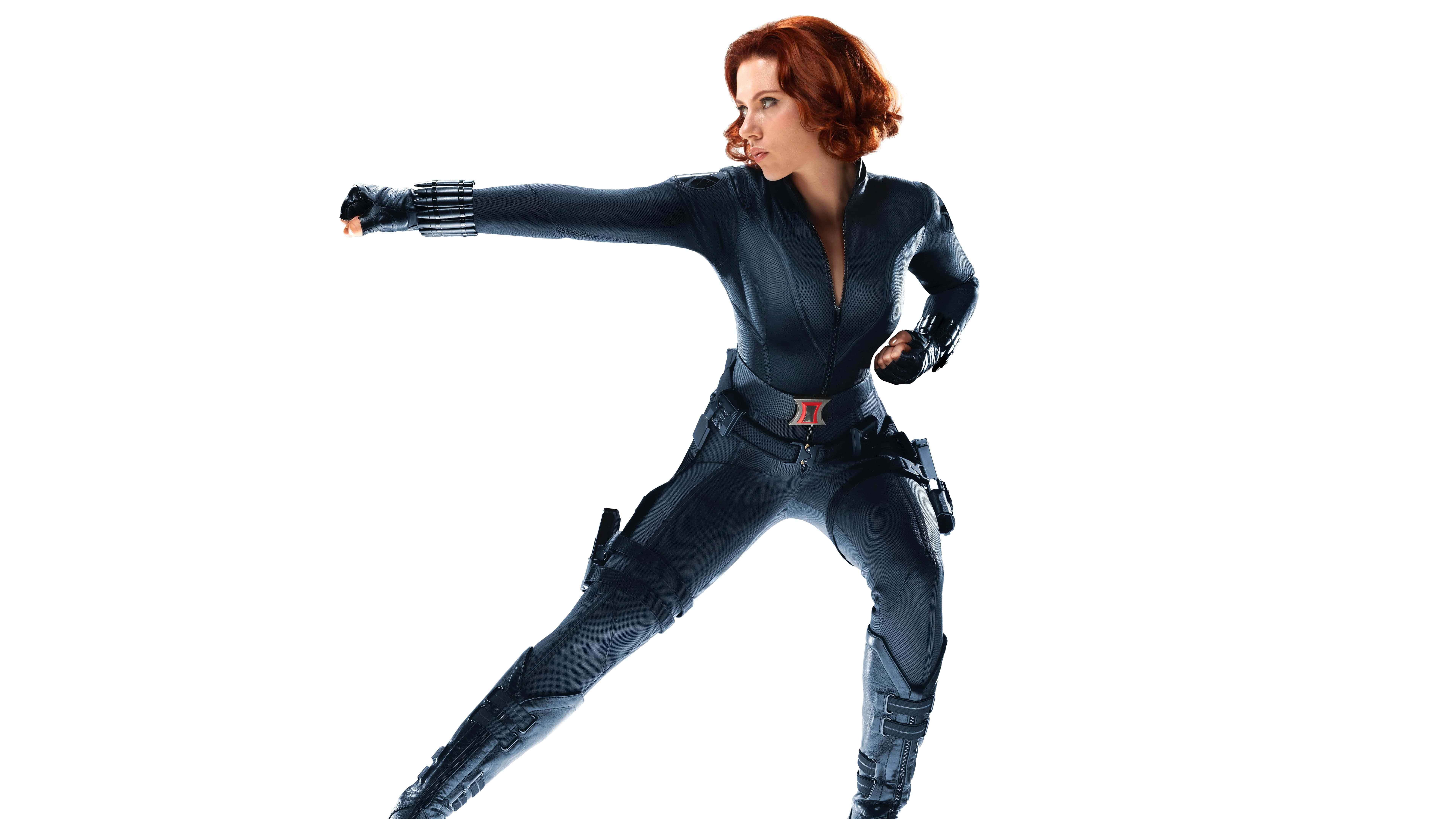 Black Widow Natasha Romanova UHD 8K Wallpaper