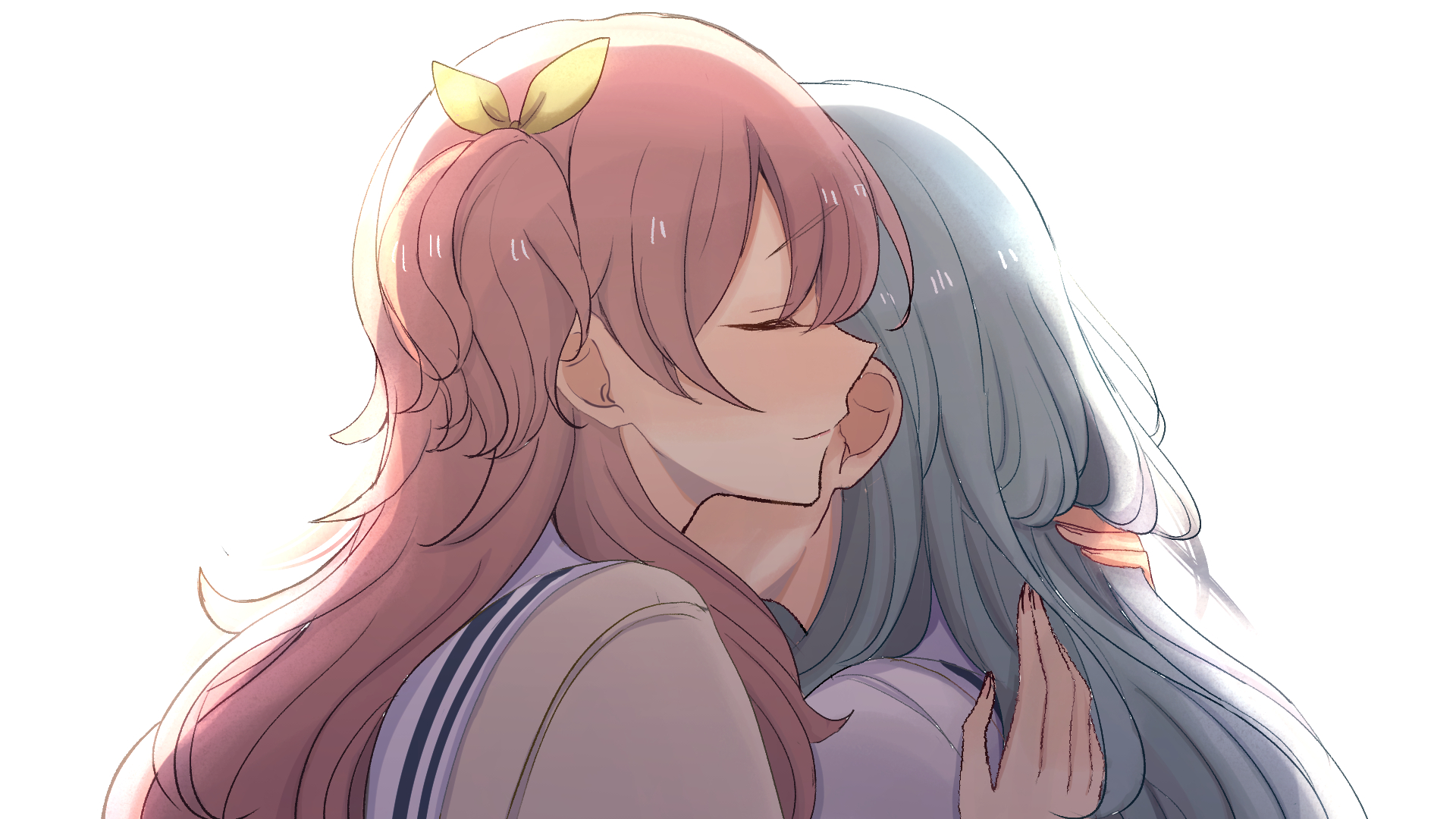 hinomori shizuku and momoi airi (project sekai) drawn