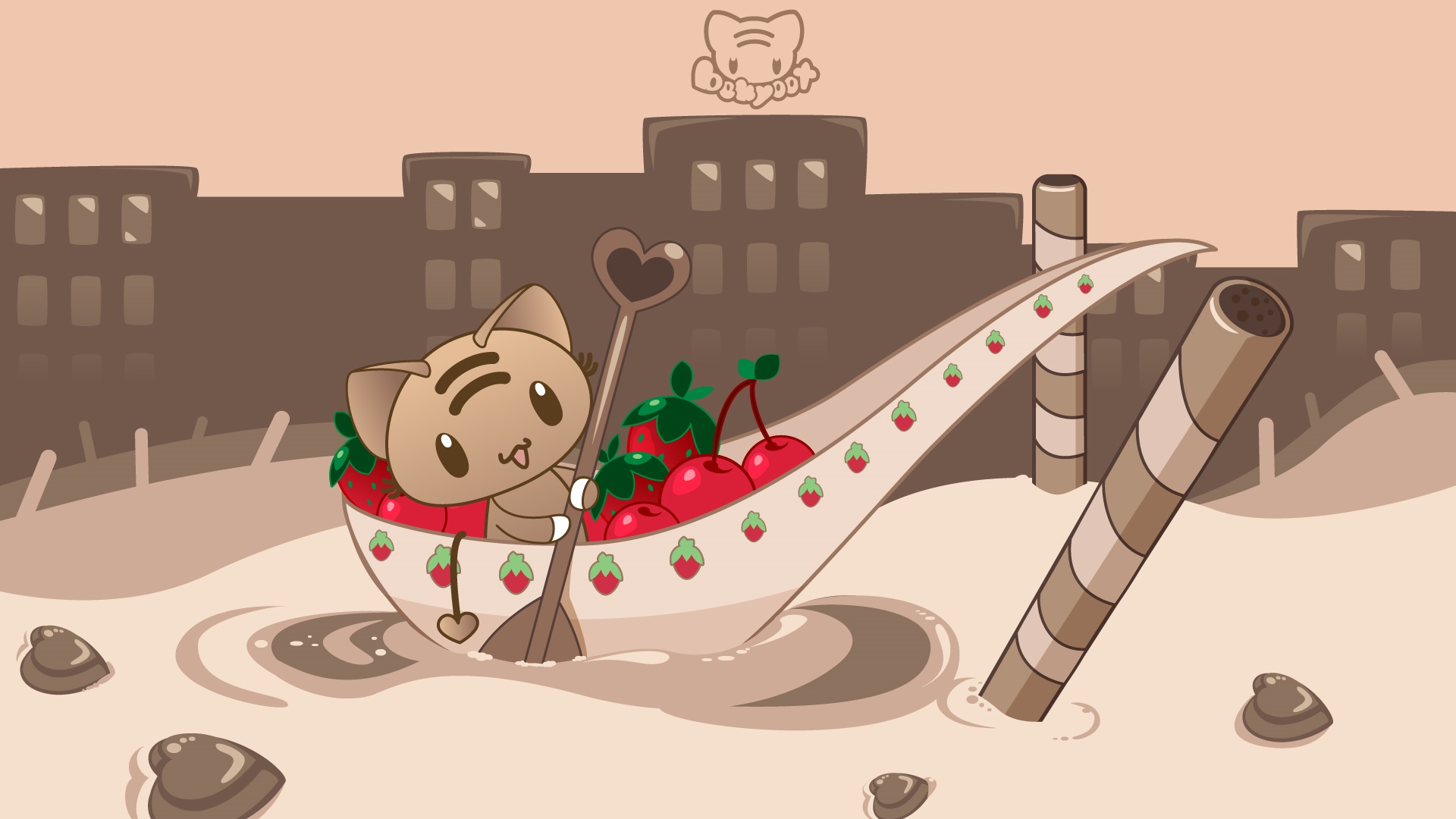 Kawaii Background Desktop Wallpaper