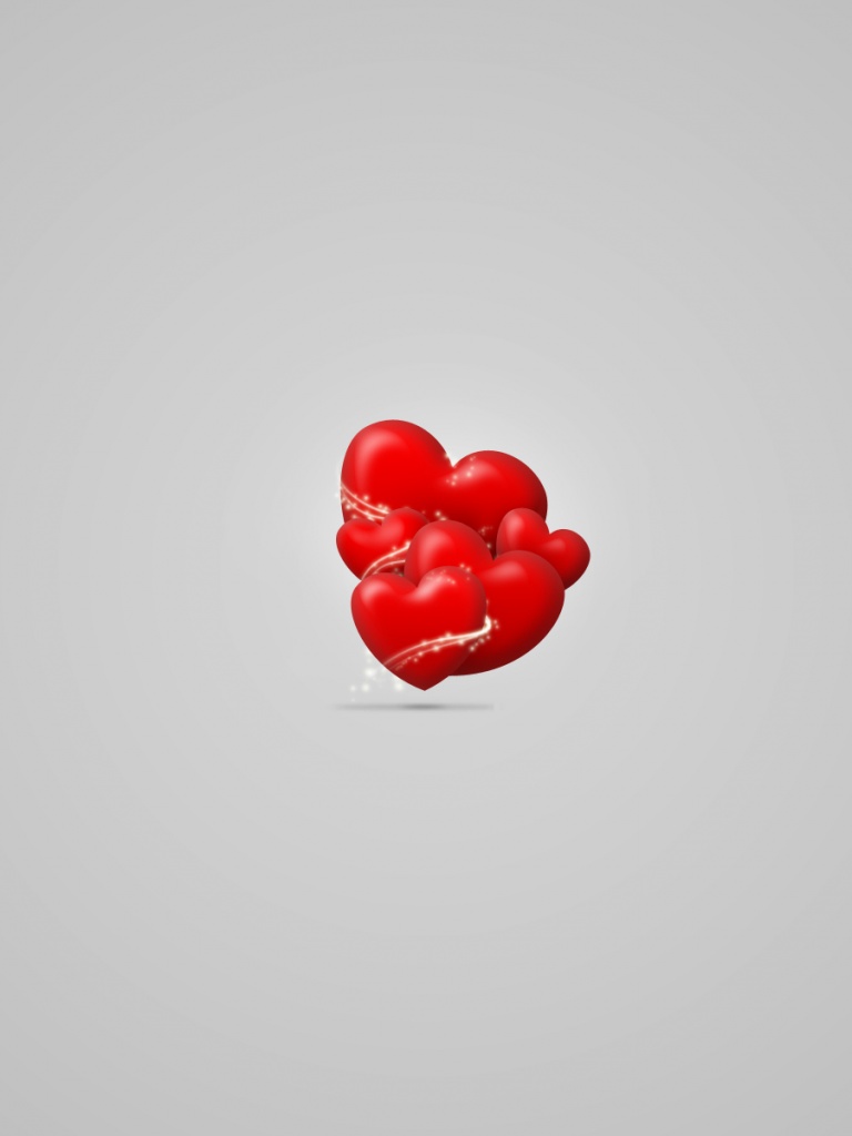 Valentine's Day, heart, love, holidays iPad mini wallpaper
