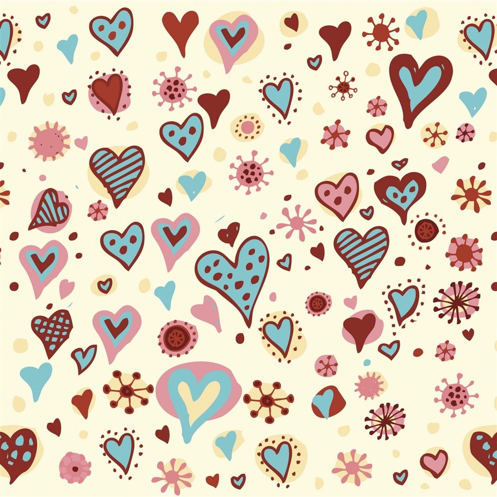 Valentines Day Hearts Textures iPad Air Wallpaper. Valentines wallpaper, iPad air wallpaper, Valentines day clipart