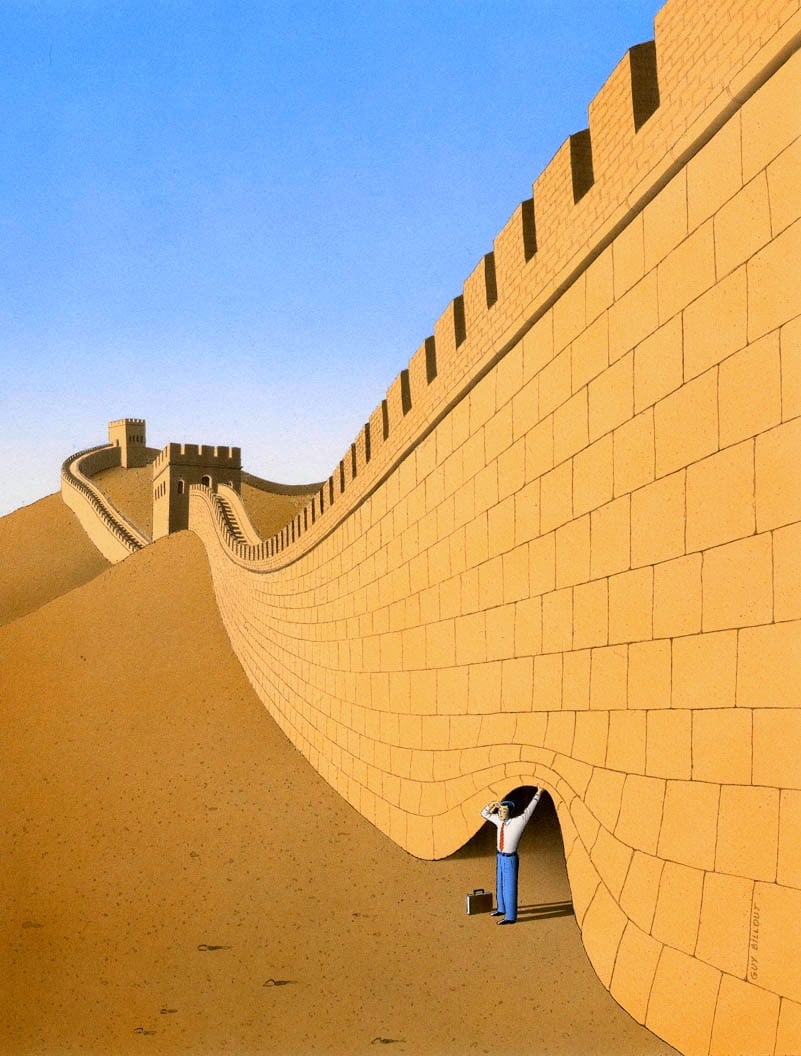 Creative Illustrations By Guy Billout