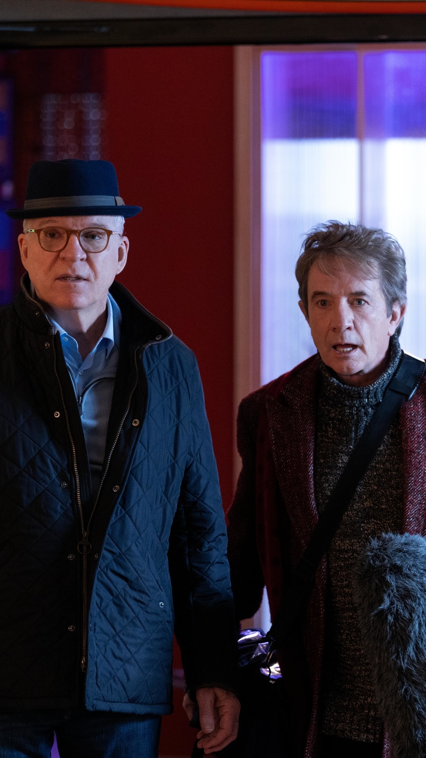 Wallpaper / TV Show Only Murders in the Building Phone Wallpaper, Steve Martin, Martin Short, 1440x2560 free download