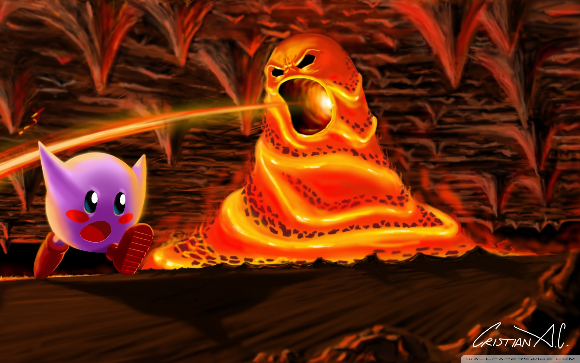 Kirby Ultra HD Desktop Background Wallpaper for: Widescreen & UltraWide Desktop & Laptop