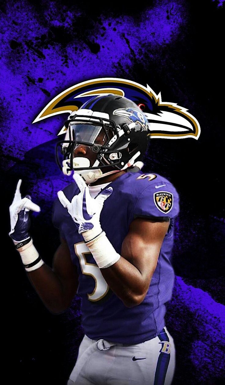 MARQUISE BROWN WIDE RECEIVER. Baltimore ravens football, Nfl football wallpaper, Ravens football