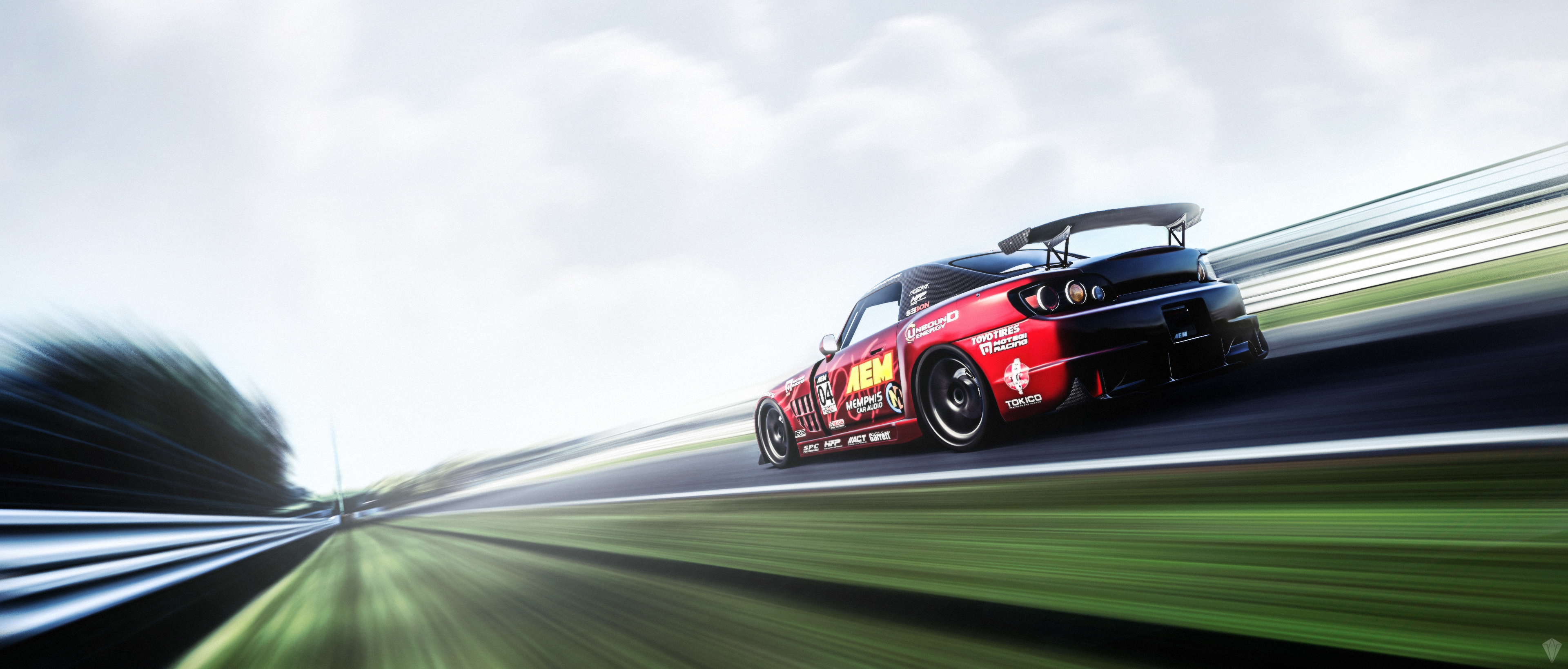 Wallpaper, cars, Japan, Honda, automobile, automotive, aem, s2000, JDM, tsukuba, GT6, GranTurismo, driftcar, formulad, formuladrift, autoart, importtuner, granturismo6 3840x1638