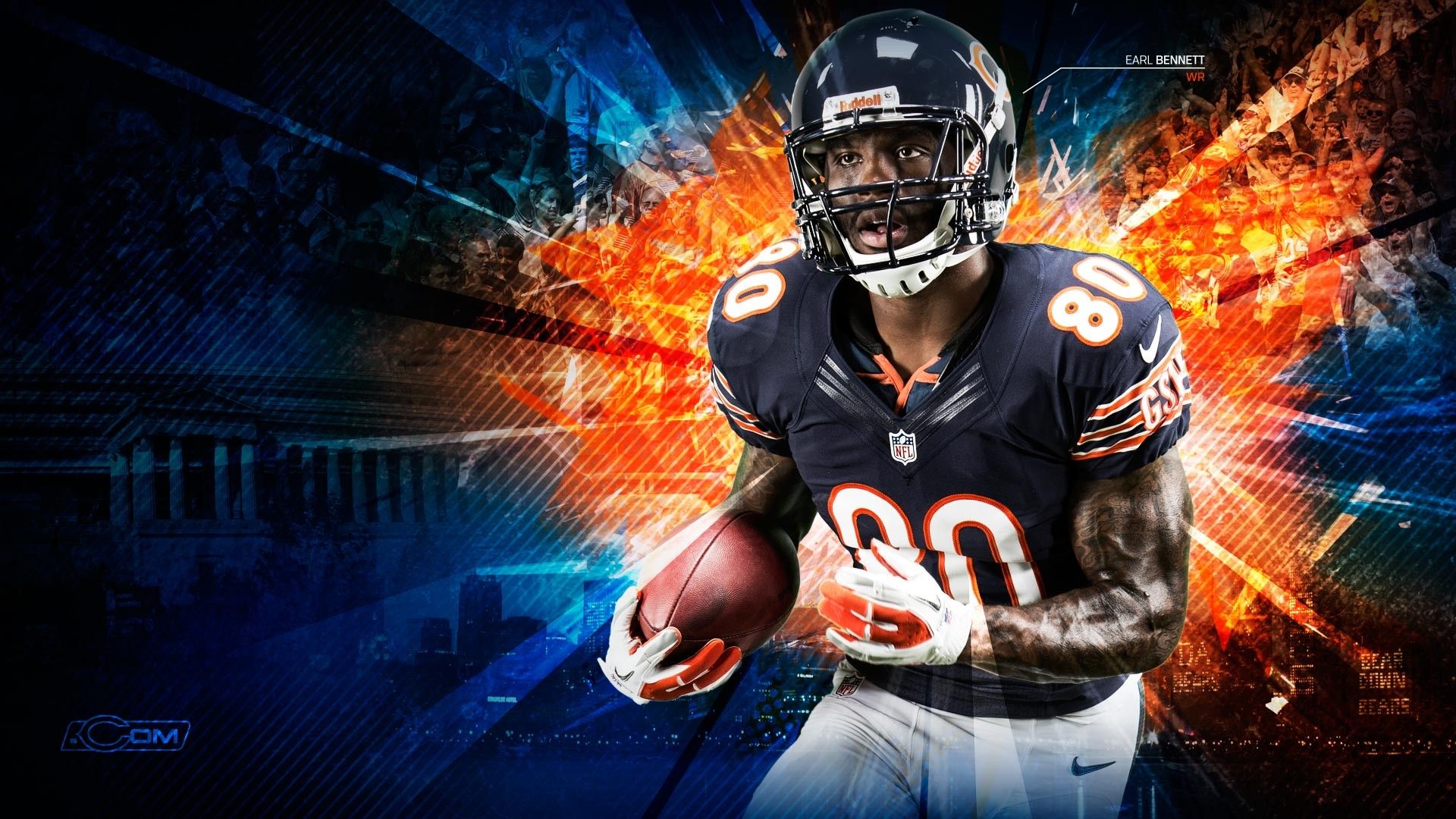 HD Background NFL Football Jerseys NFL Football Wallpaper. Nfl football wallpaper, Football wallpaper, Chicago bears