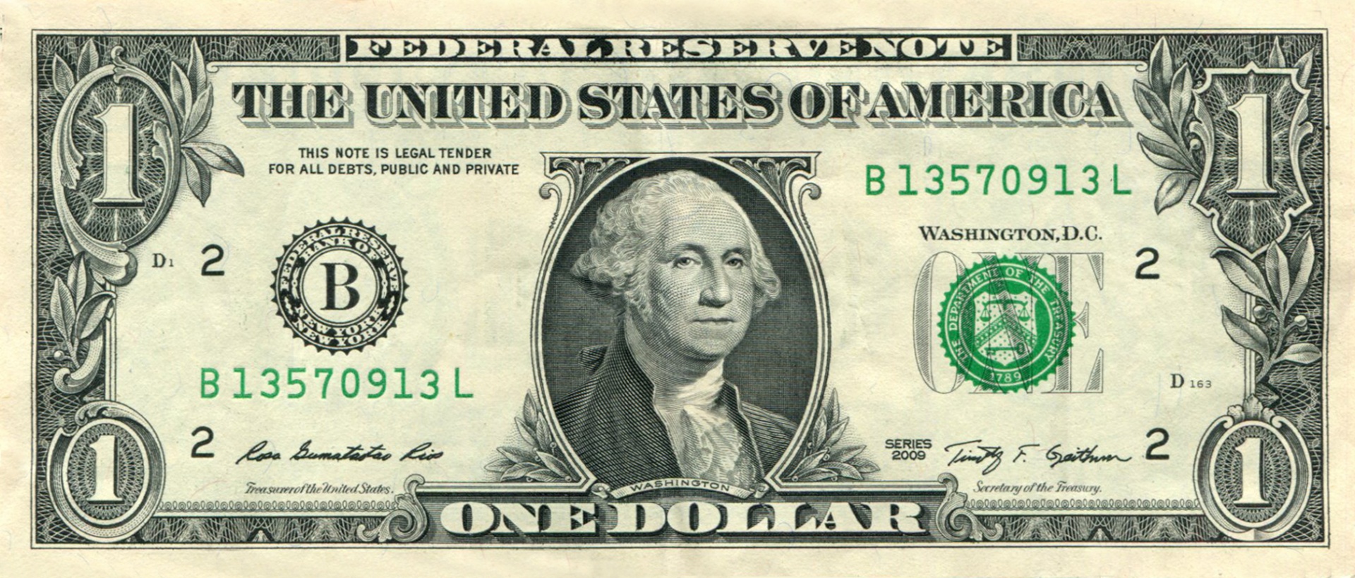 One Dollar Wallpaper