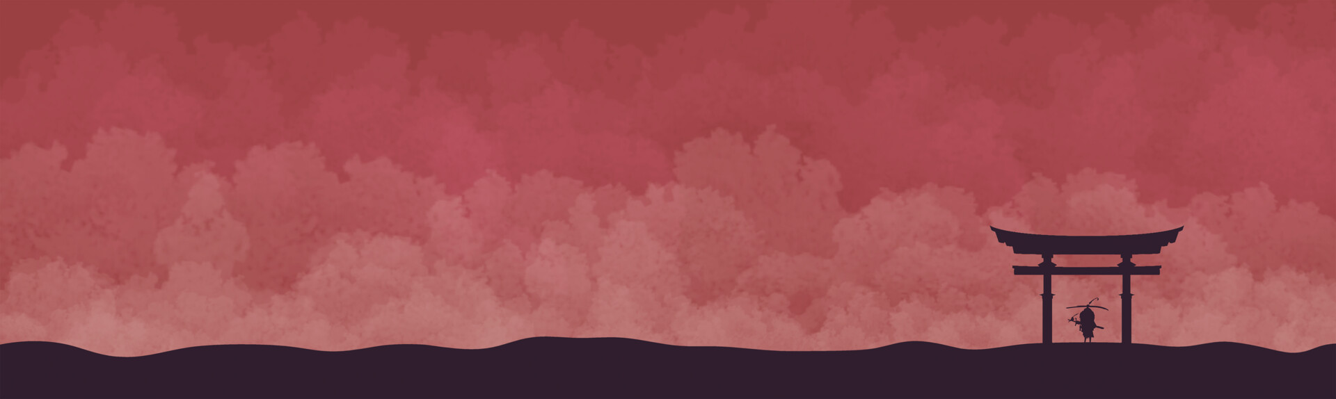 Edo Japan Flat Wallpaper