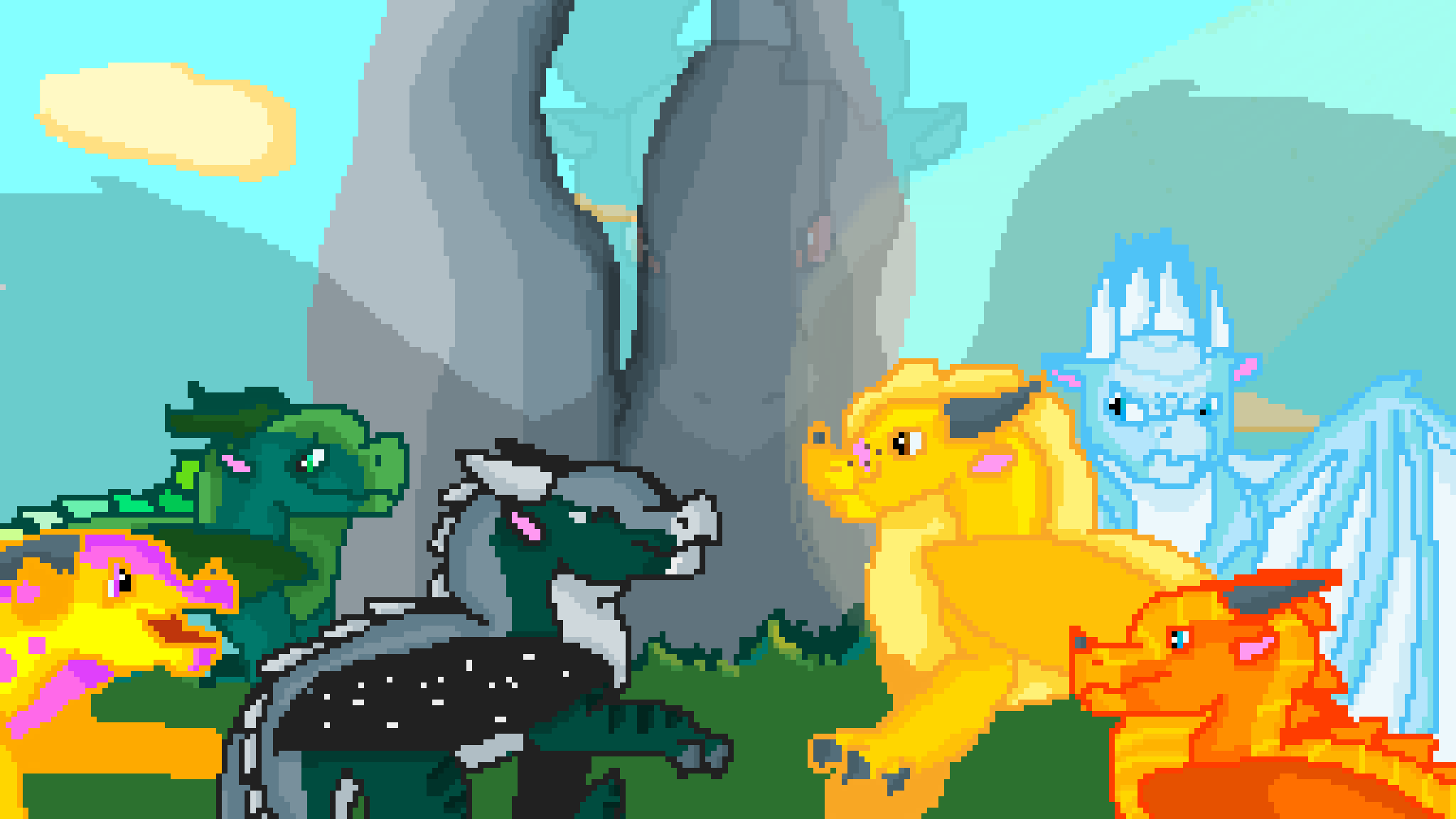 Pixilart Jade Winglet