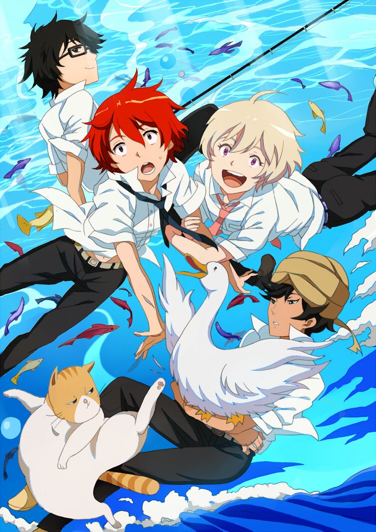 Tsuritama. Anime, Anime fanart, Manga art