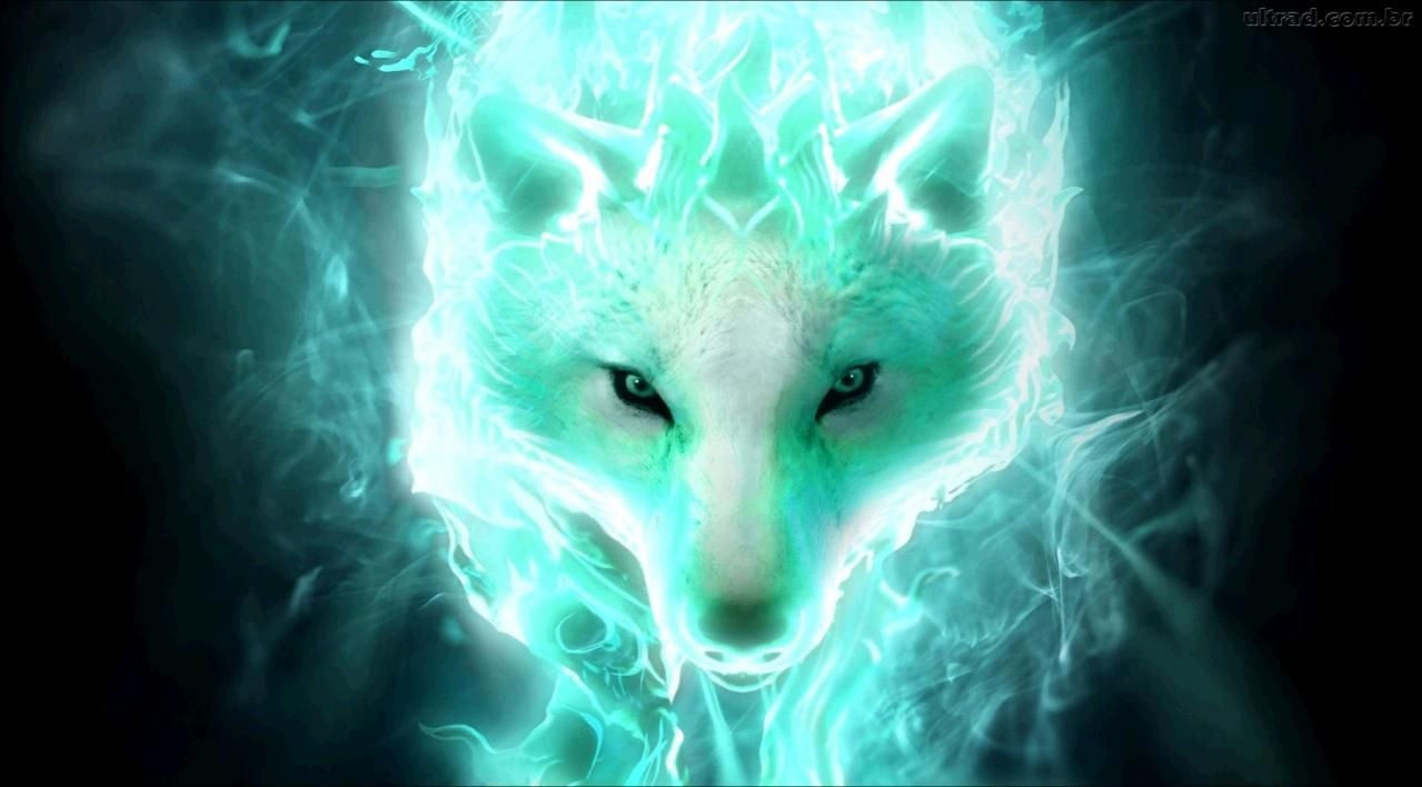Green Fox 5d Diy Diamond Painting Embroidery Cross Stitch Decorative Painting Gift. Wolf wallpaper, Wolf background, Fantasy wolf