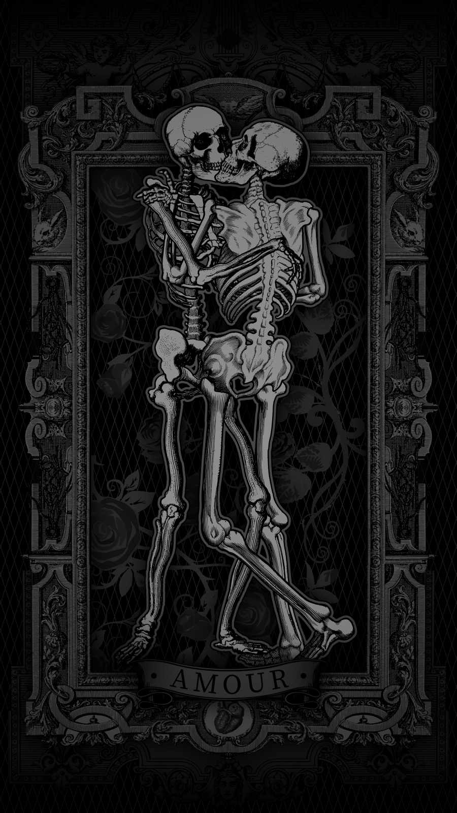 Skeleton Lover IPhone Wallpaper Wallpaper, iPhone Wallpaper
