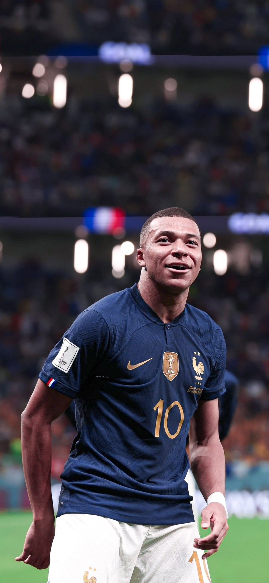 Download Cool French National Football Team Kylian Mbappe Wallpaper |  Wallpapers.com