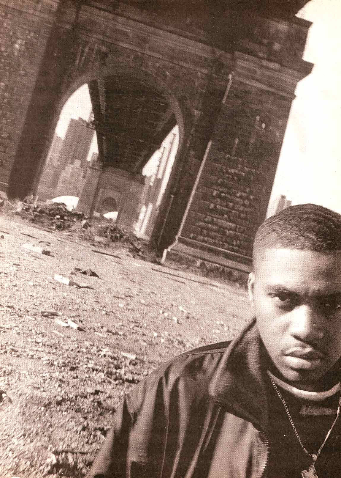 Rapper Nas Pre Illmatic Album Wallpaper