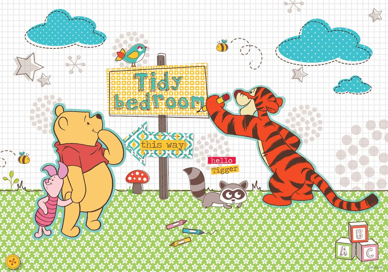 Disney Winnie Pooh Wall Paper Mural. Buy at Abposters.com