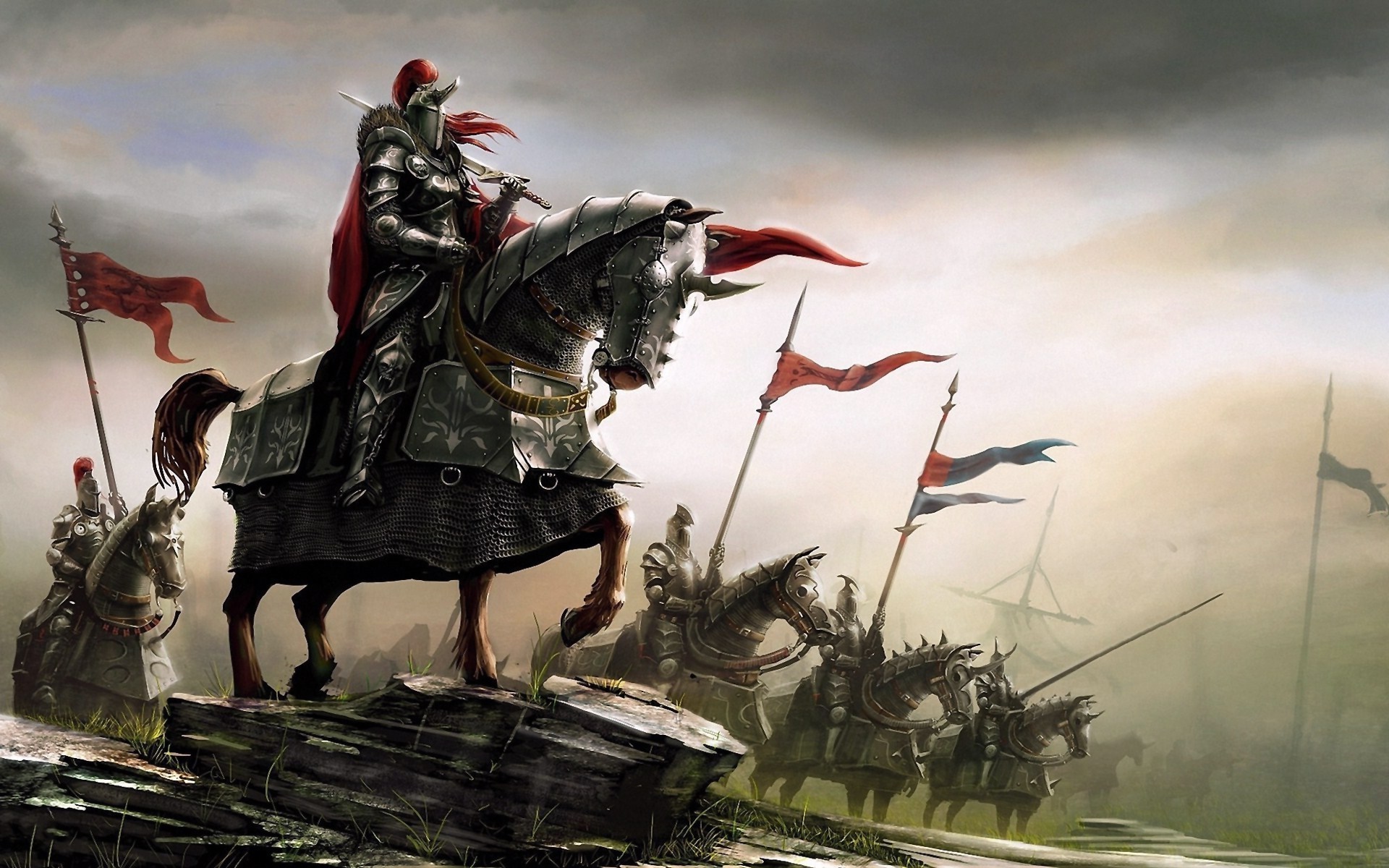 fantasy art, knight, soldier, medieval, mythology, screenshot Gallery HD Wallpaper
