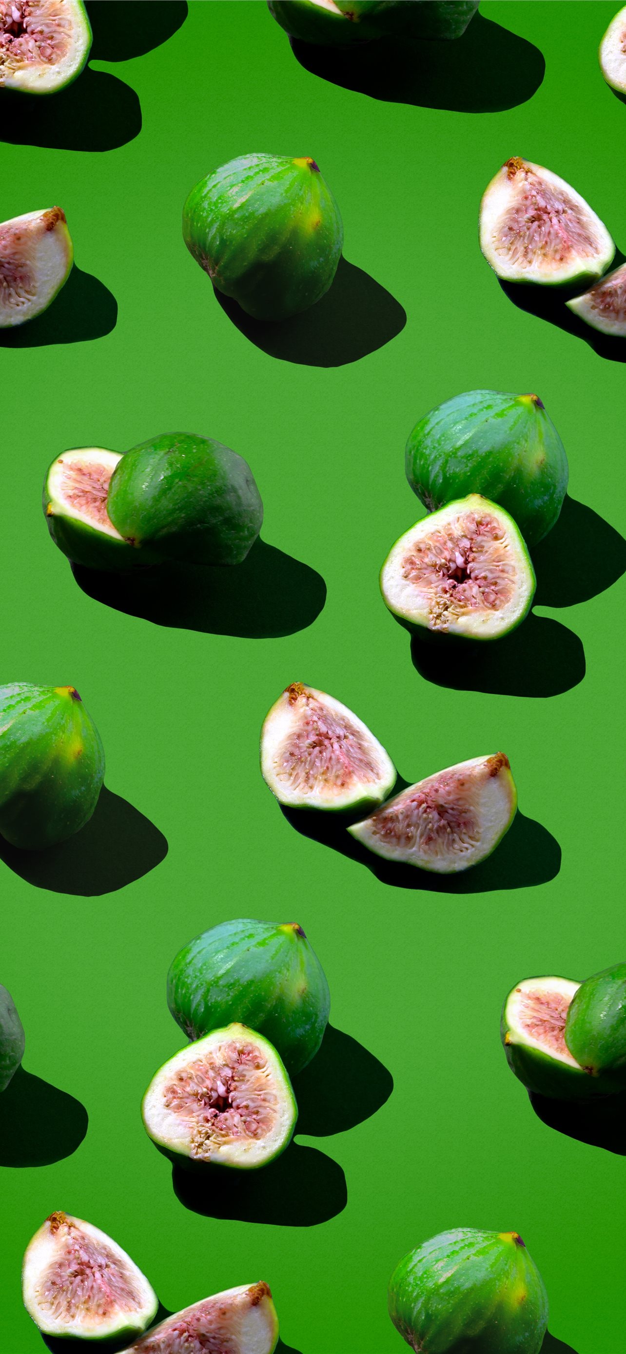 green and white round fruits iPhone Wallpaper Free Download