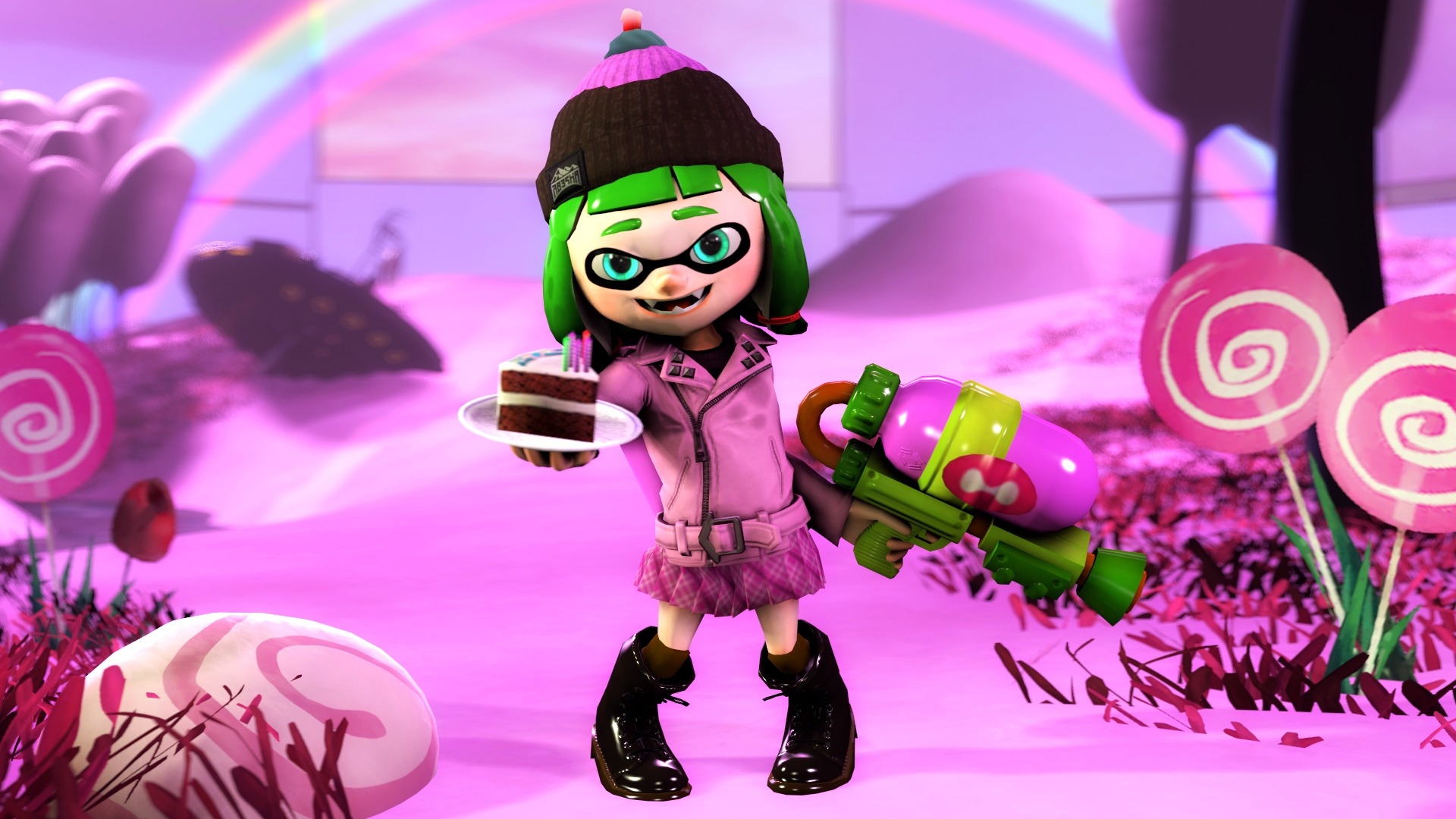 Splatoon 2 HD Wallpaper and Background
