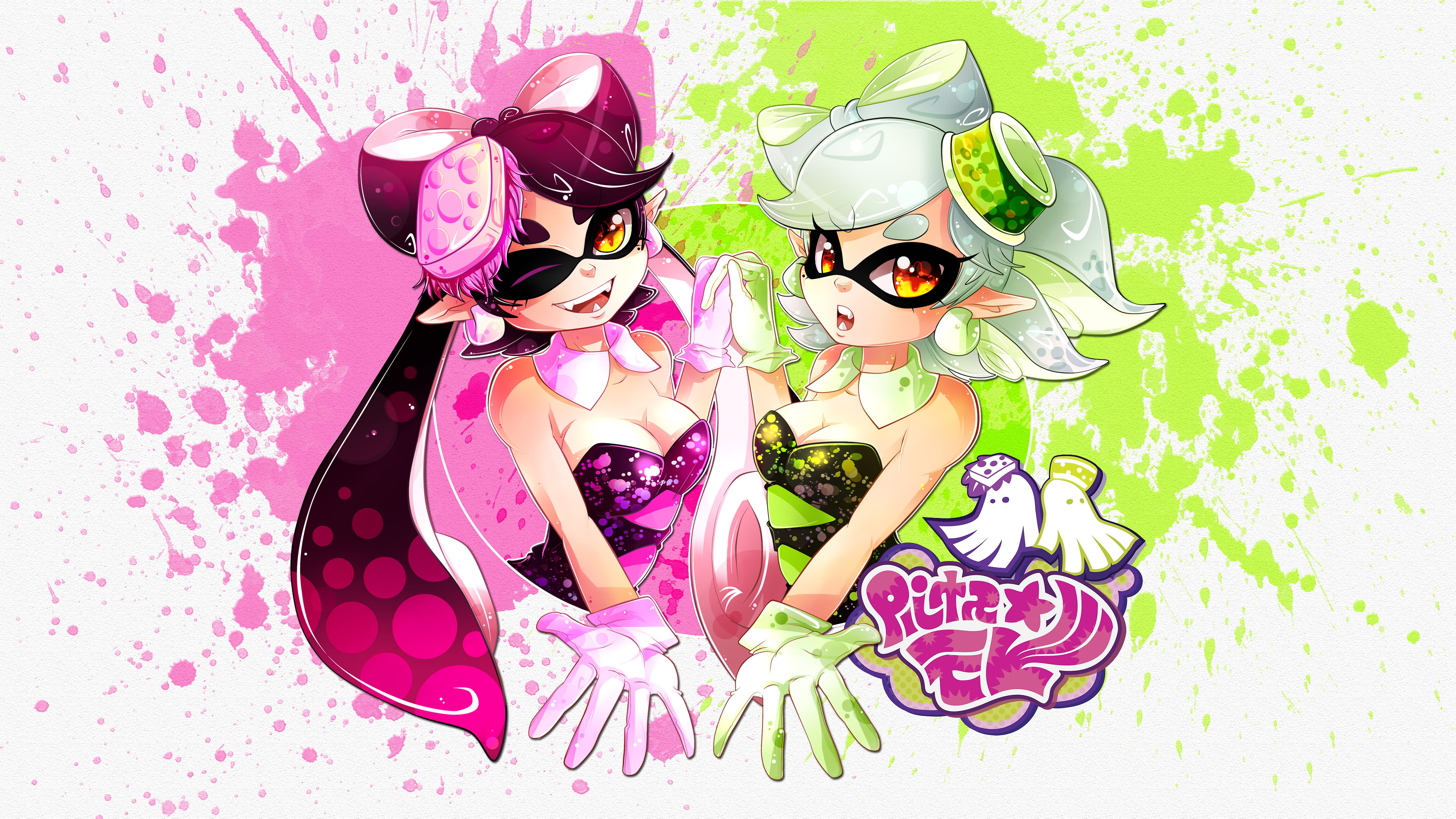 Splatoon Wallpaper and Background 4K, HD, Dual Screen
