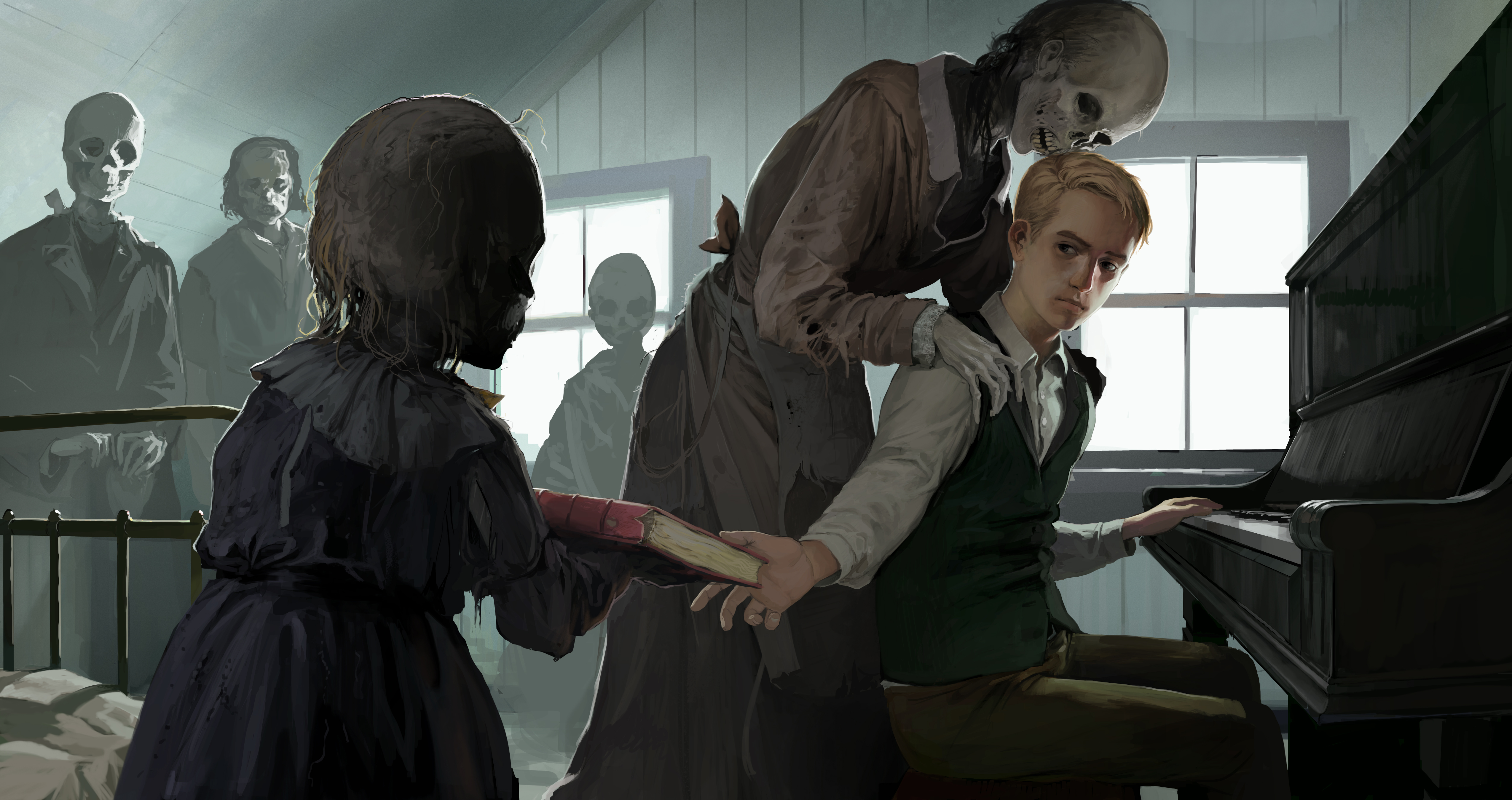 4K Creepy Wallpaper and Background Image