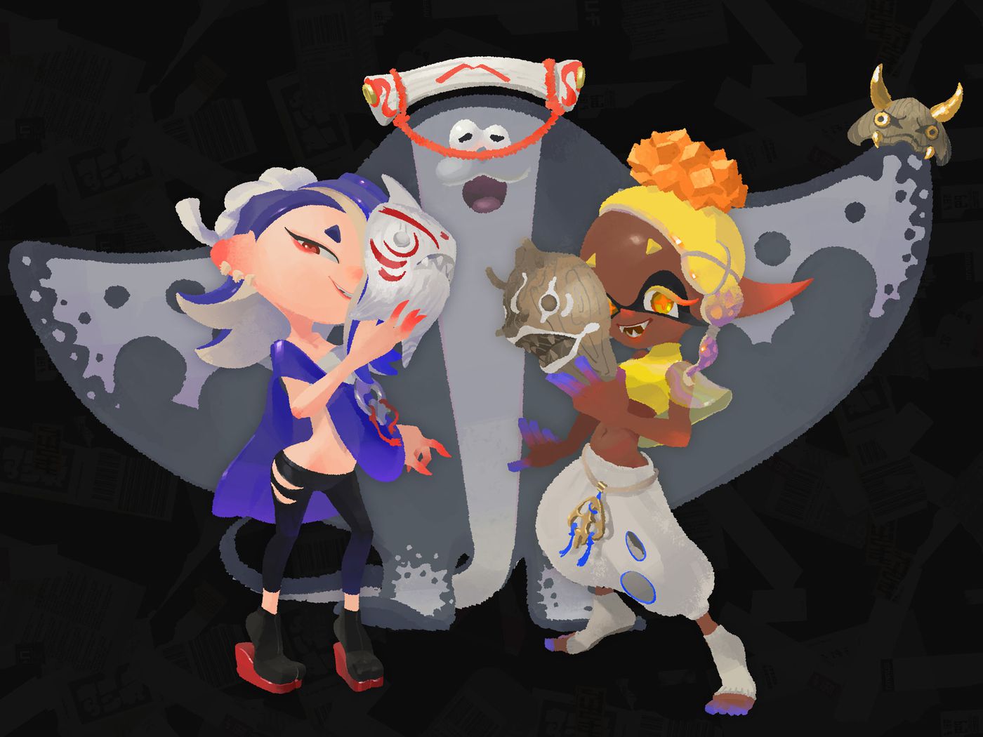 Splatoon 3's new hosts, Deep Cut are a hit with Splatoon fans