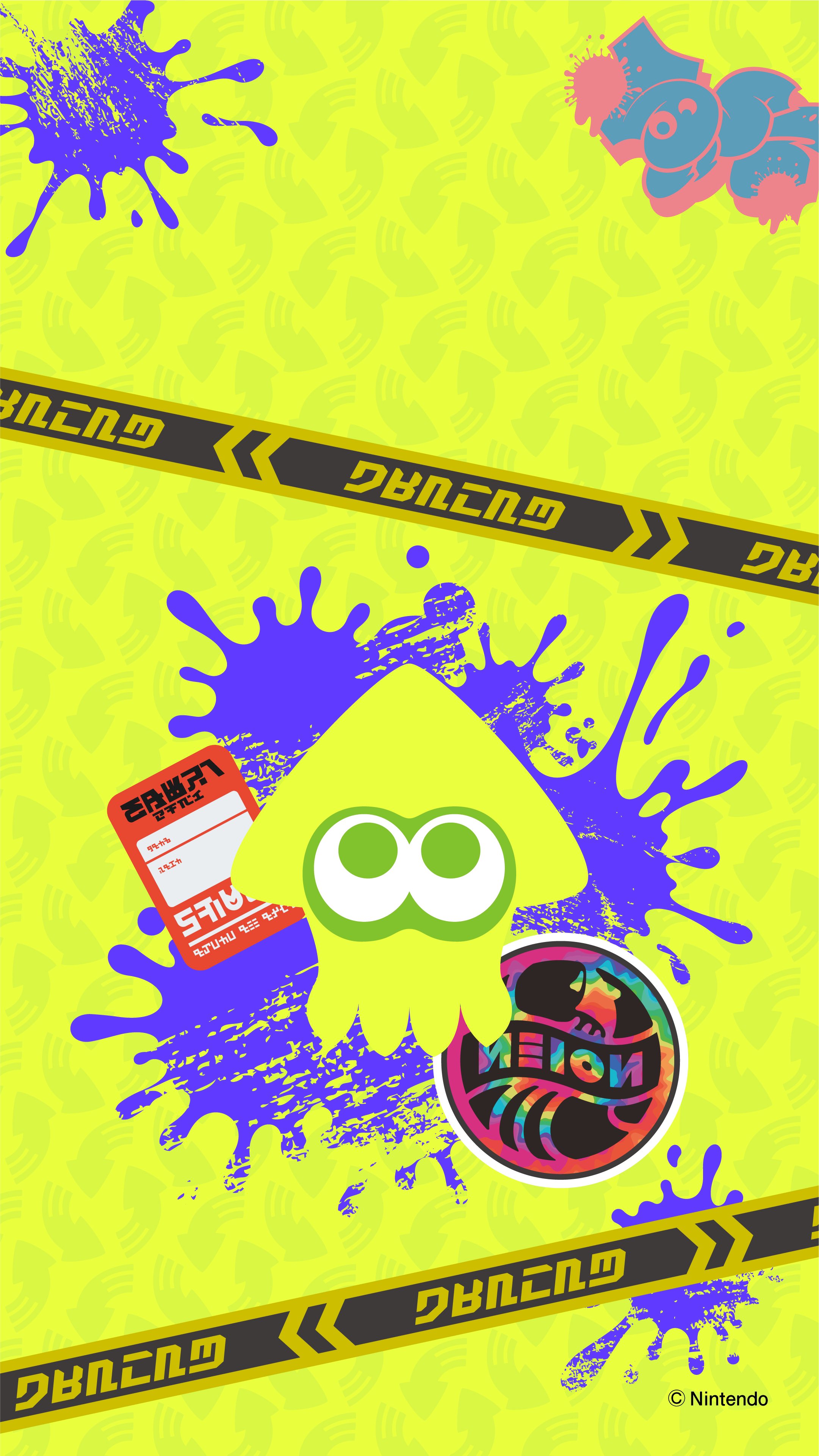 Kyle McLain Collection Of Splatoon 3 Wallpaper That You Can Only Get By Checking In At 7 11 Stores Across Japan. Enjoy!