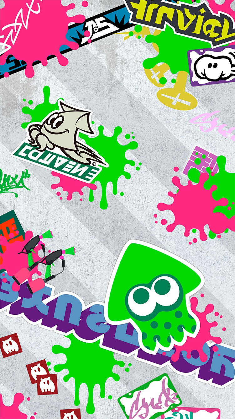 background phone. Splatoon, Game wallpaper iphone, Nintendo splatoon