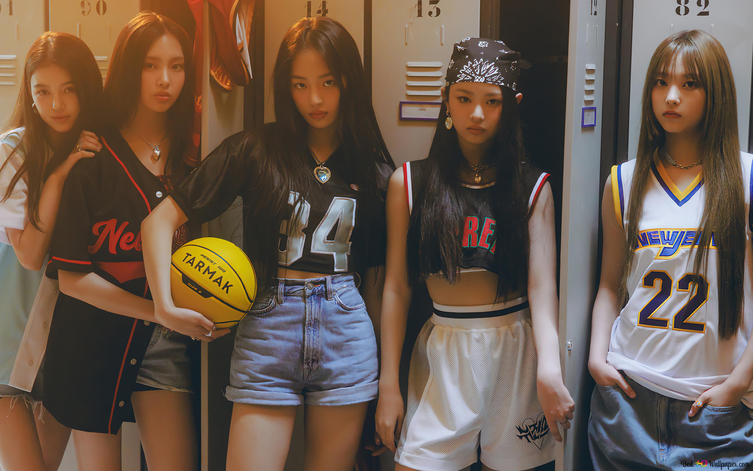 NewJeans (Kpop Girls Group) All Members 4K wallpaper download