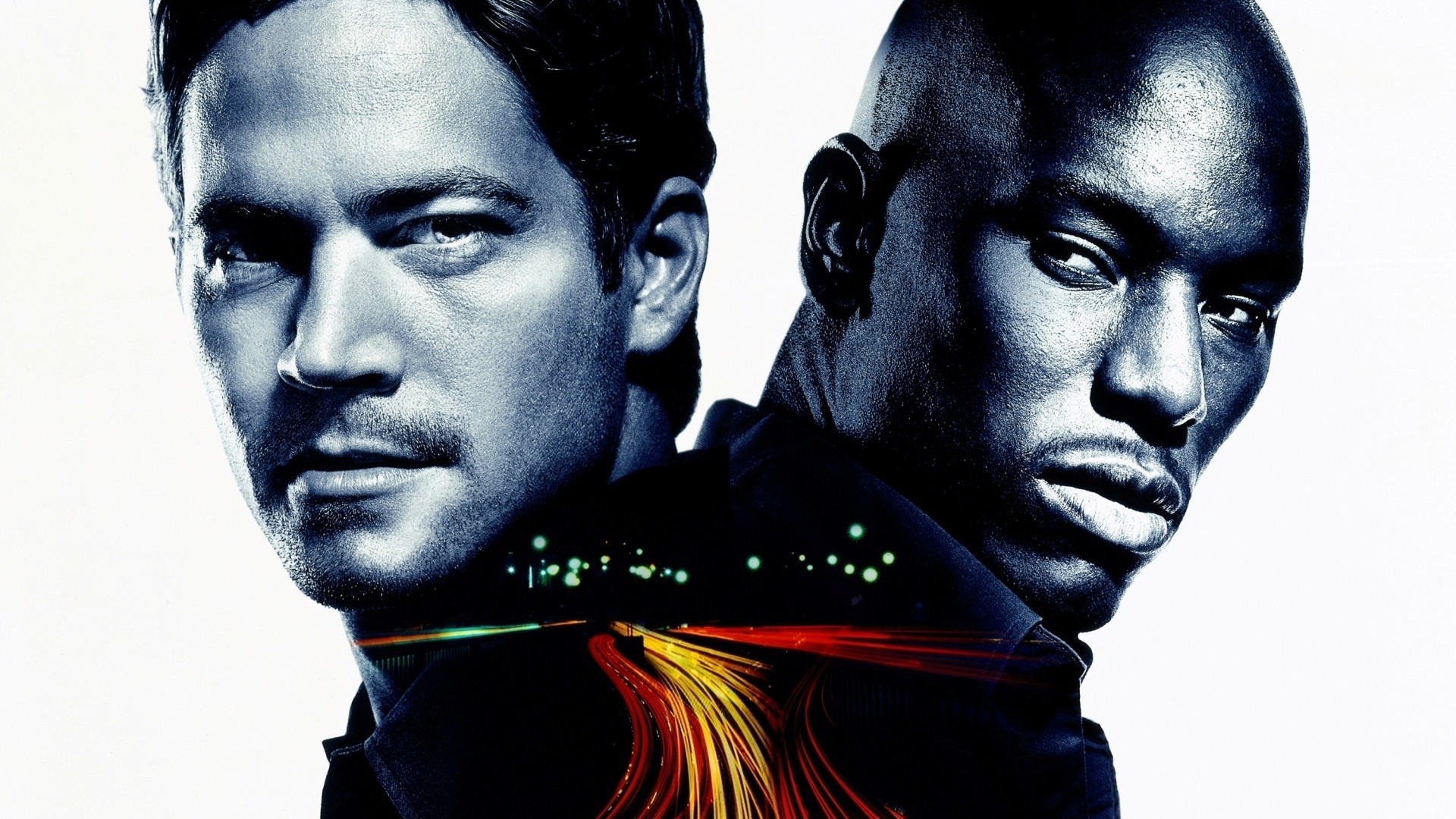 Wallpaper, Paul Walker, Fast and Furious, poster, Tyrese Gibson, album cover 1920x1080