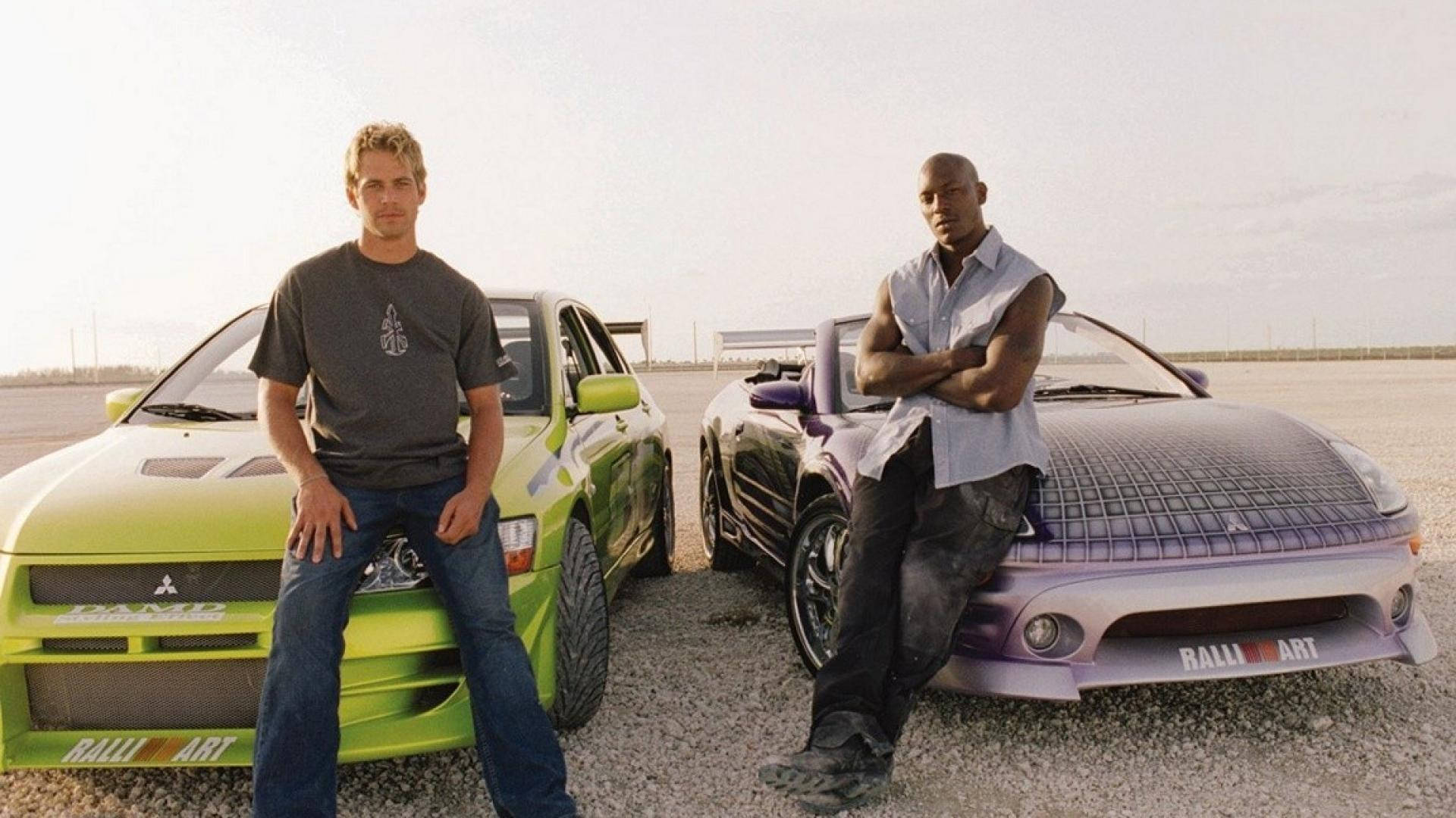 Download Fast And Furious Paul And Tyrese Wallpaper
