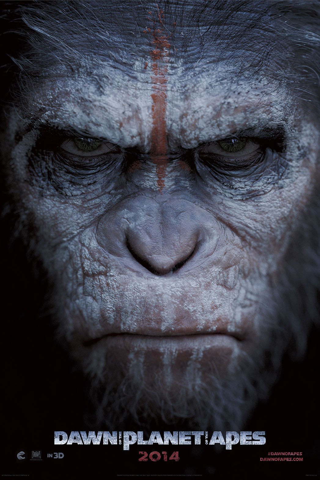 Enter the Dawn of the Planet of the Apes with Official Poster