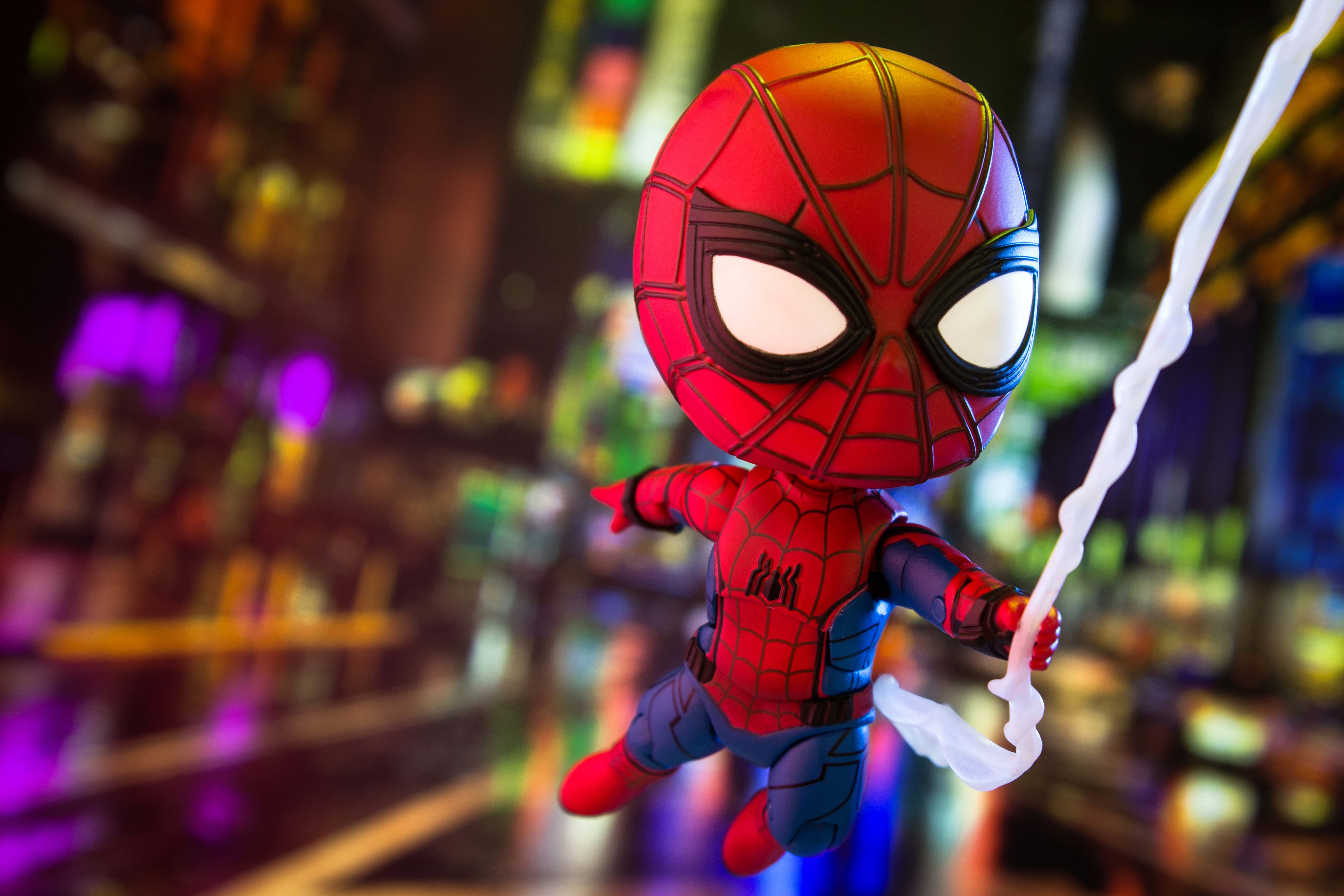 baby groot, spiderman, hd, 4k, superheroes, flickr Gallery HD Wallpaper
