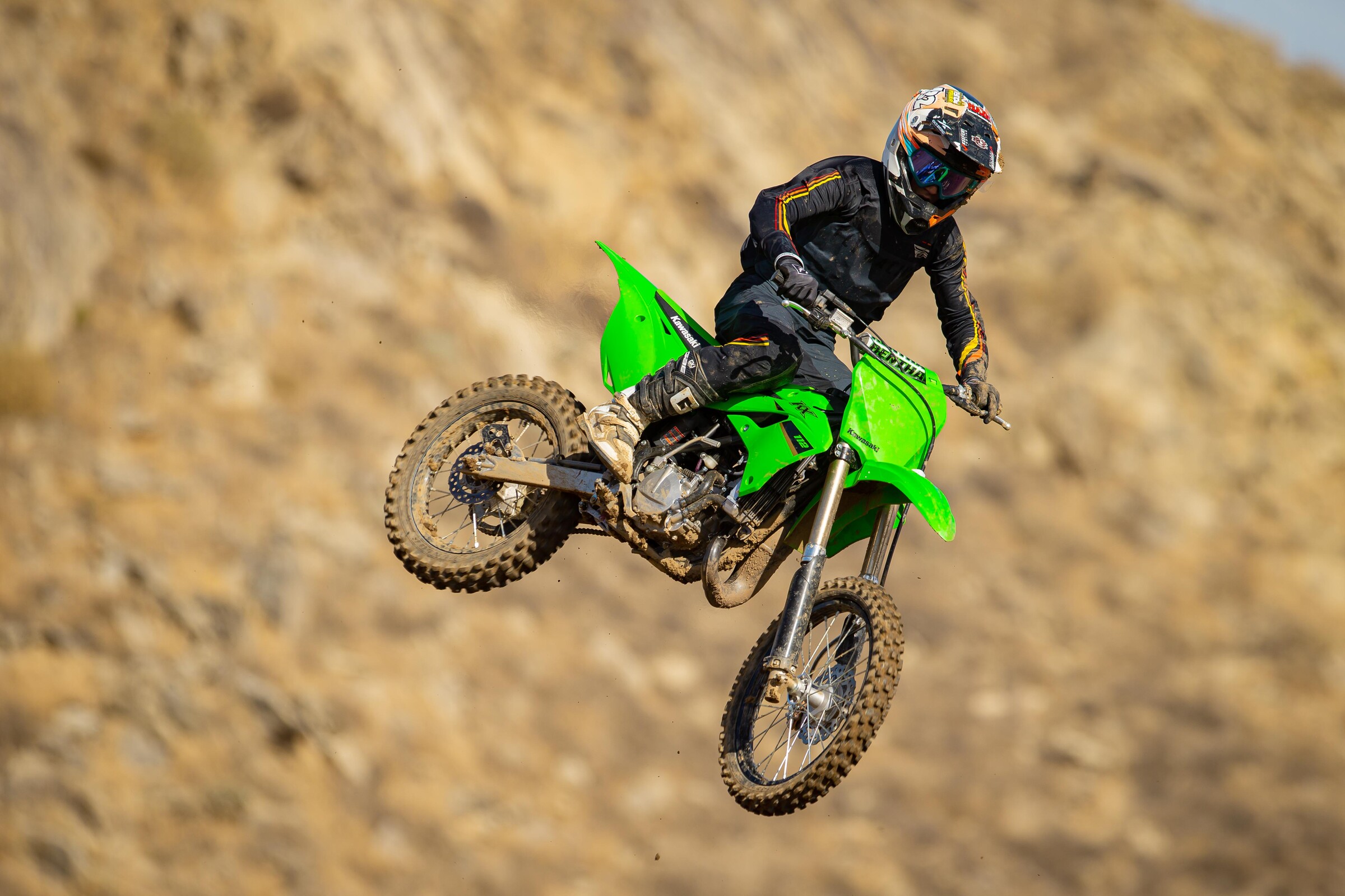 First Ride On The 2022 Kawasaki KX85 & All New KX112