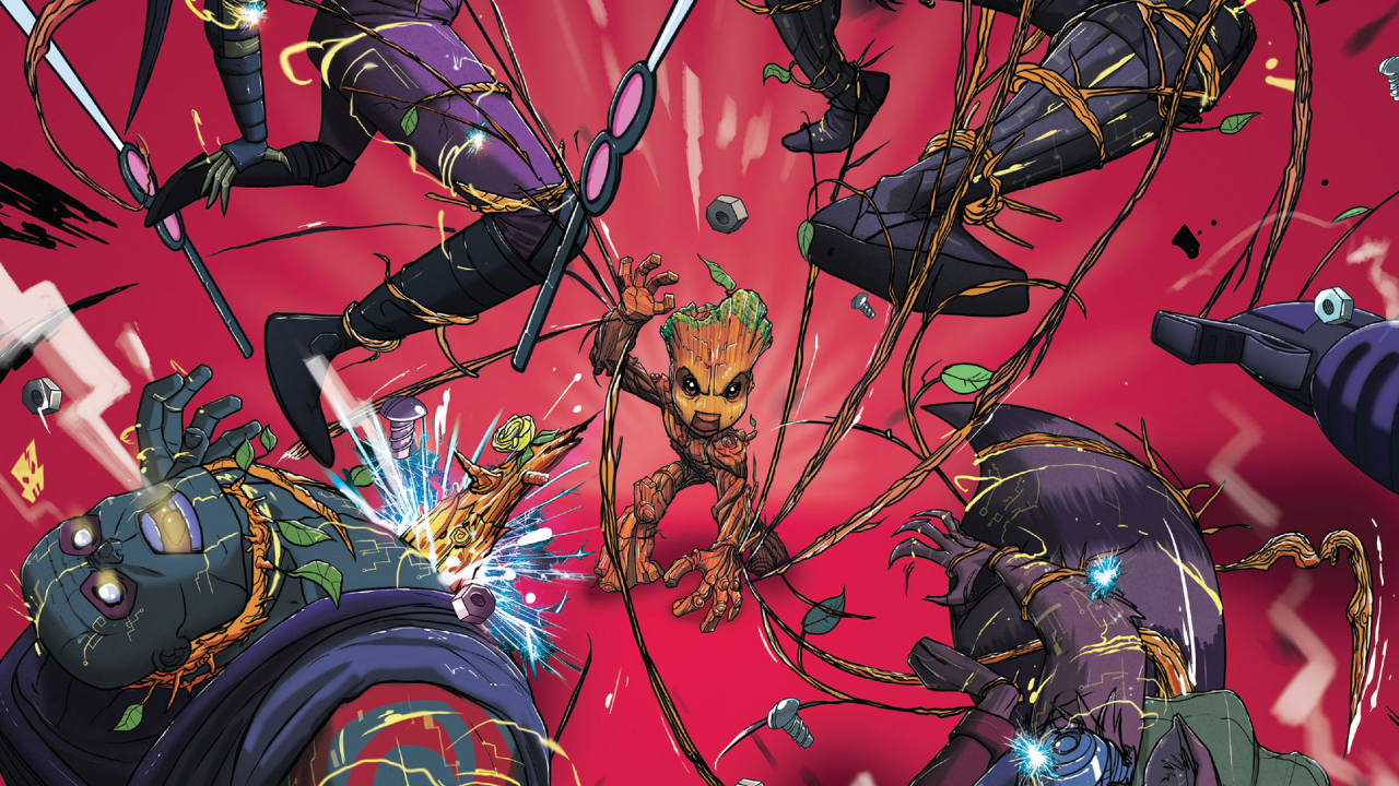 Download 1280x720 Wallpaper Baby Groot, Comics, Superhero, Hd, Hdv, 720p, Widescreen, 1280x720 HD Image, Background, 25344