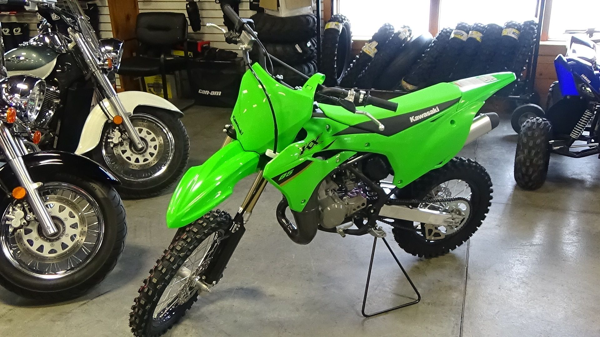 New 2022 Kawasaki KX 85 Motorcycles in Bennington, VT. Stock Number: 024293