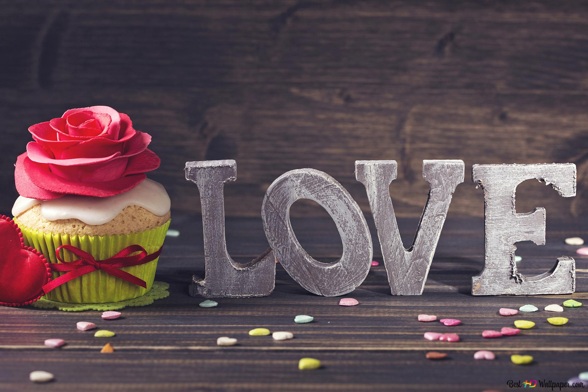 Valentine's day and love decoration 2K wallpaper download