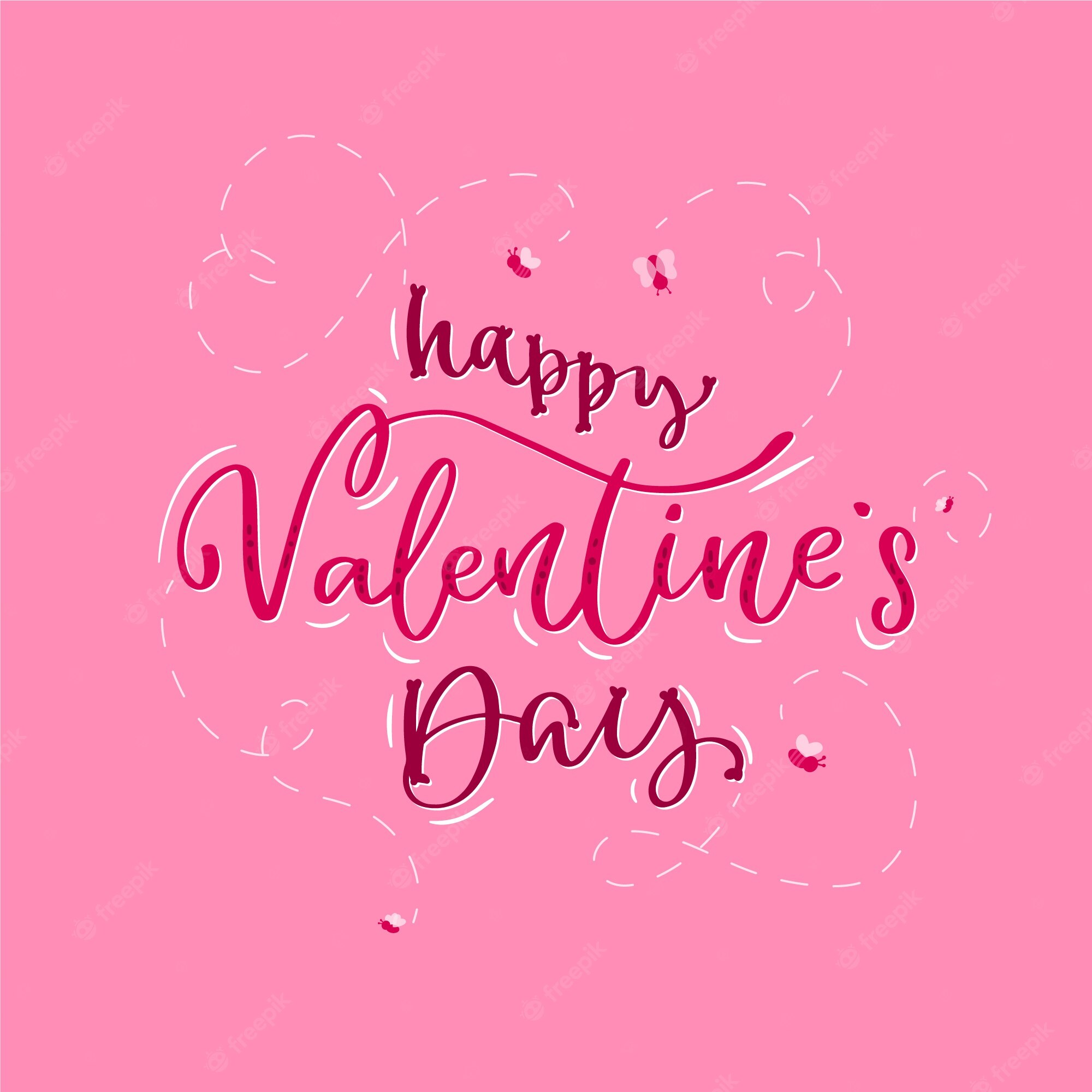 Happy Valentine s Day Cursive Wallpapers Wallpaper Cave